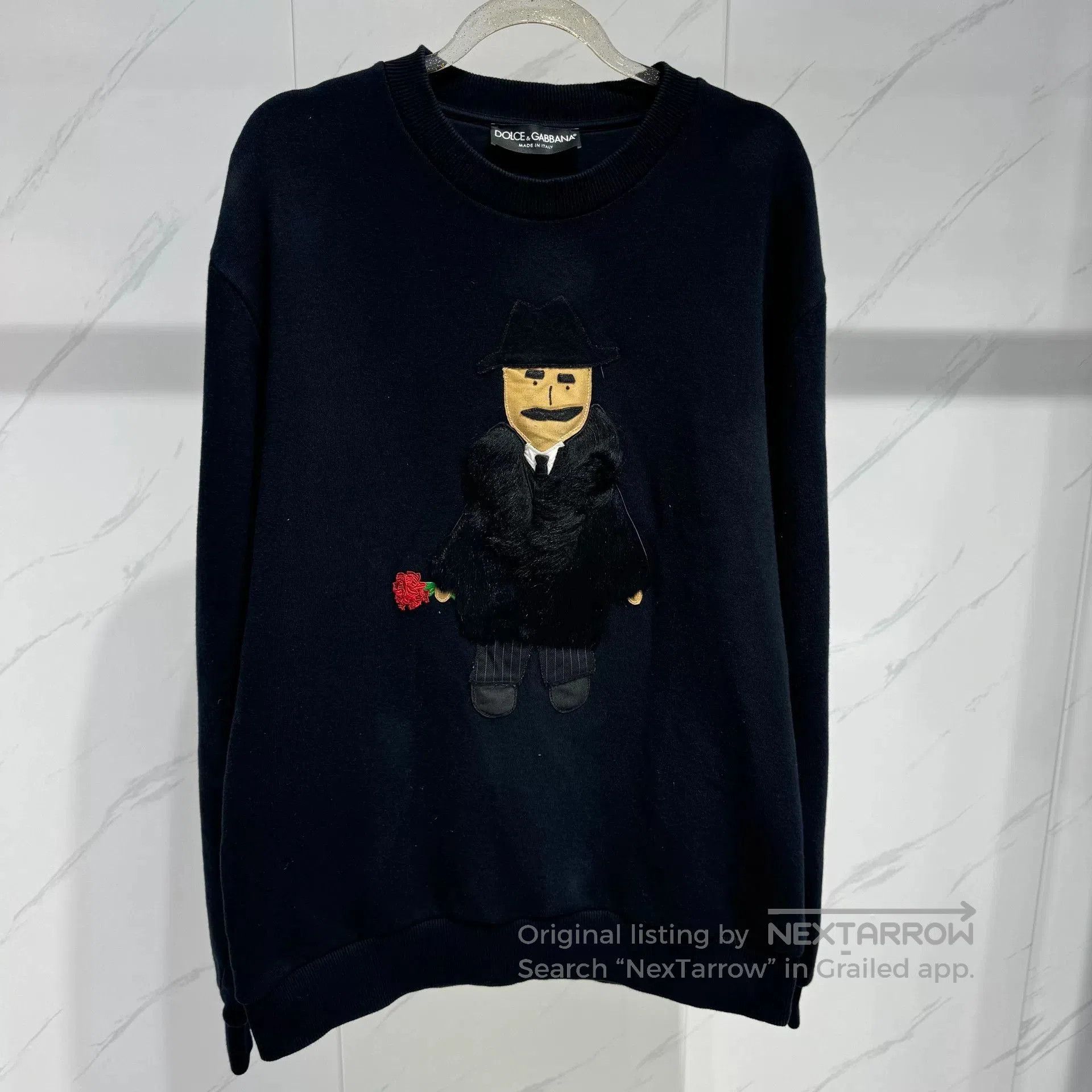 Dolce & Gabbana Dolce&Gabbana Rose Fur Hoodie. Size US S / EU 44-46 / 1 - 1 Thumbnail