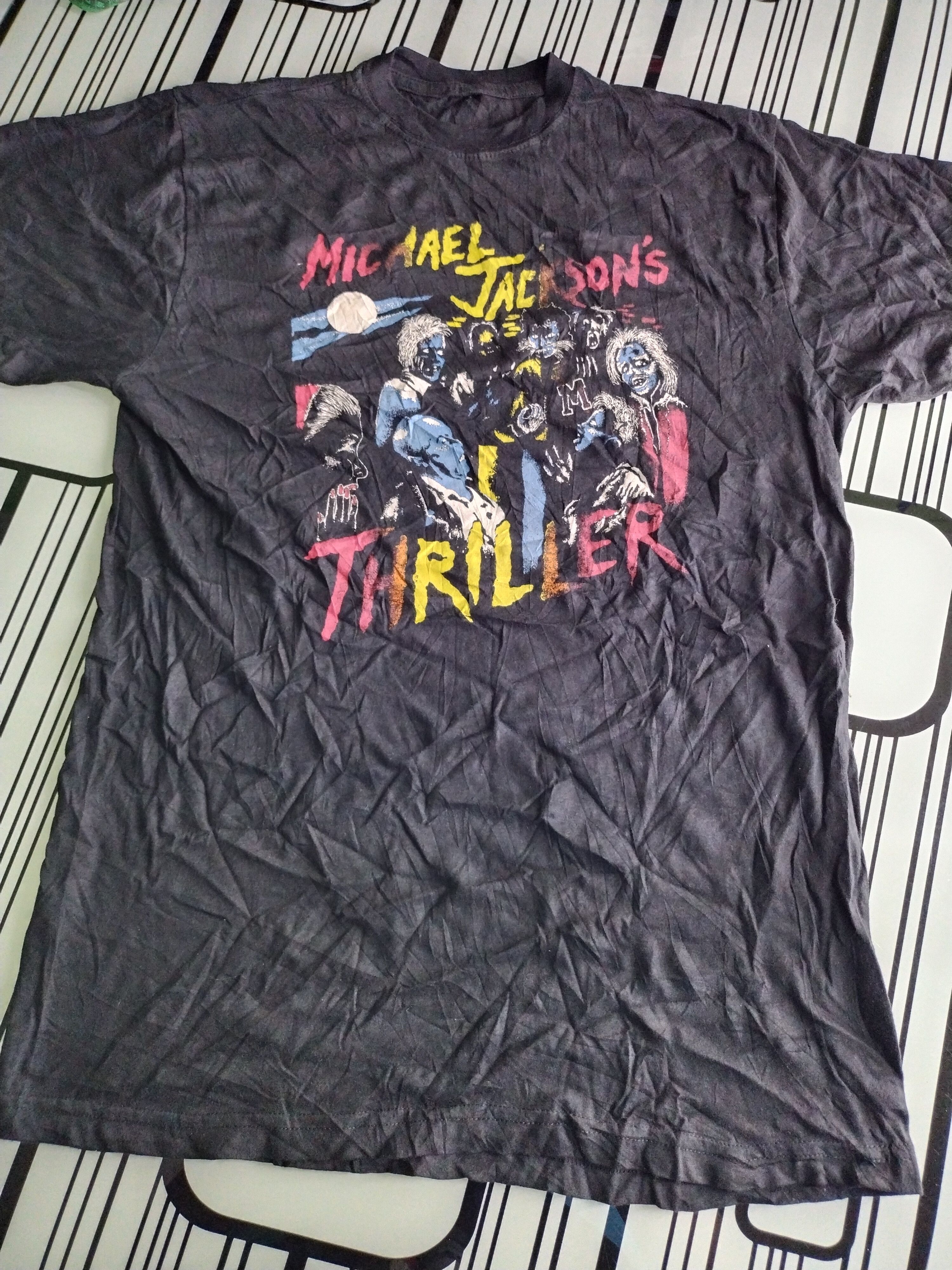 image of Band Tees x Michael Jackson Thriller Tee, Men's (Size Medium)