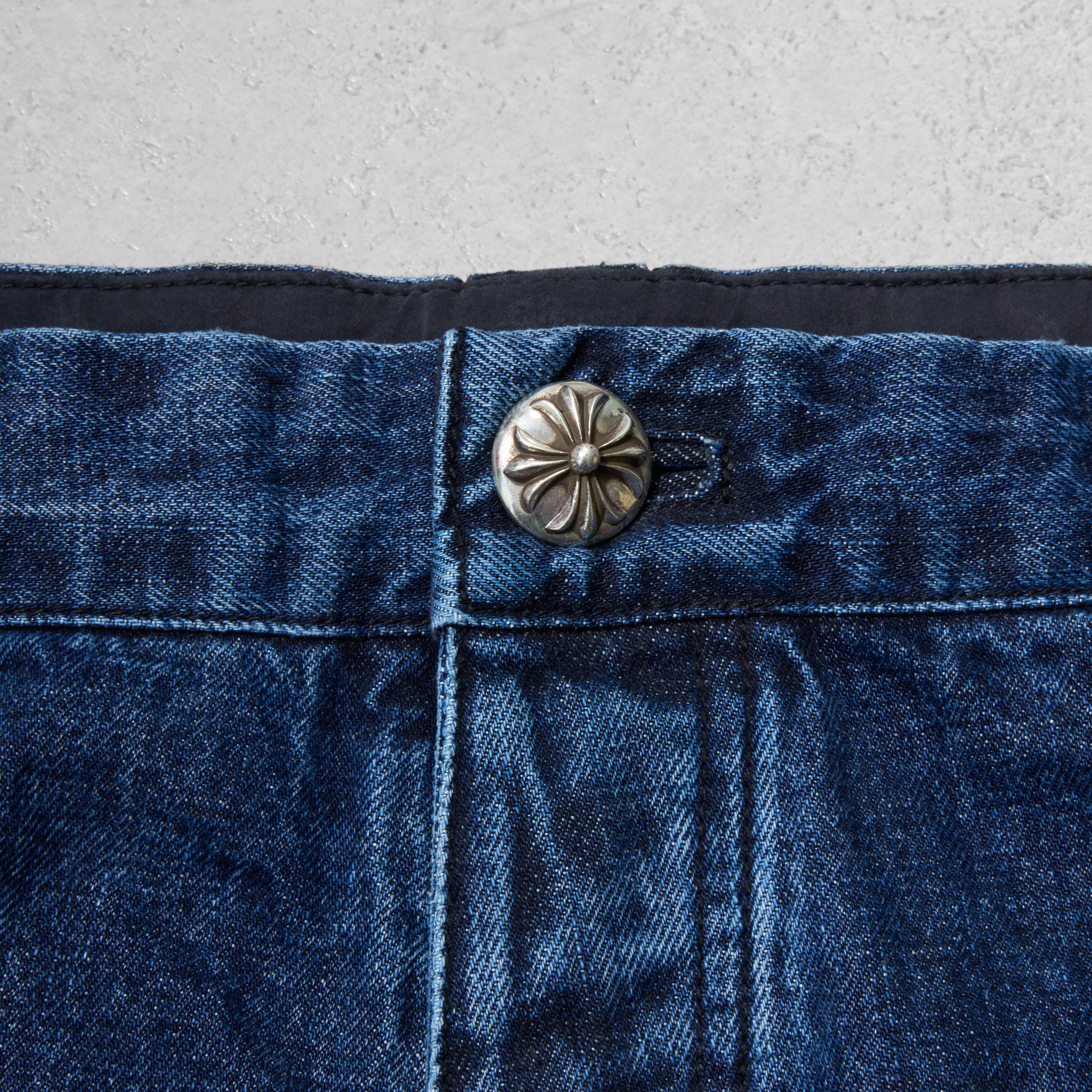 Chrome Hearts CHROME HEARTS Carpenter Indigo Shorts Denim Size US 34 / EU 50 - 6 Thumbnail