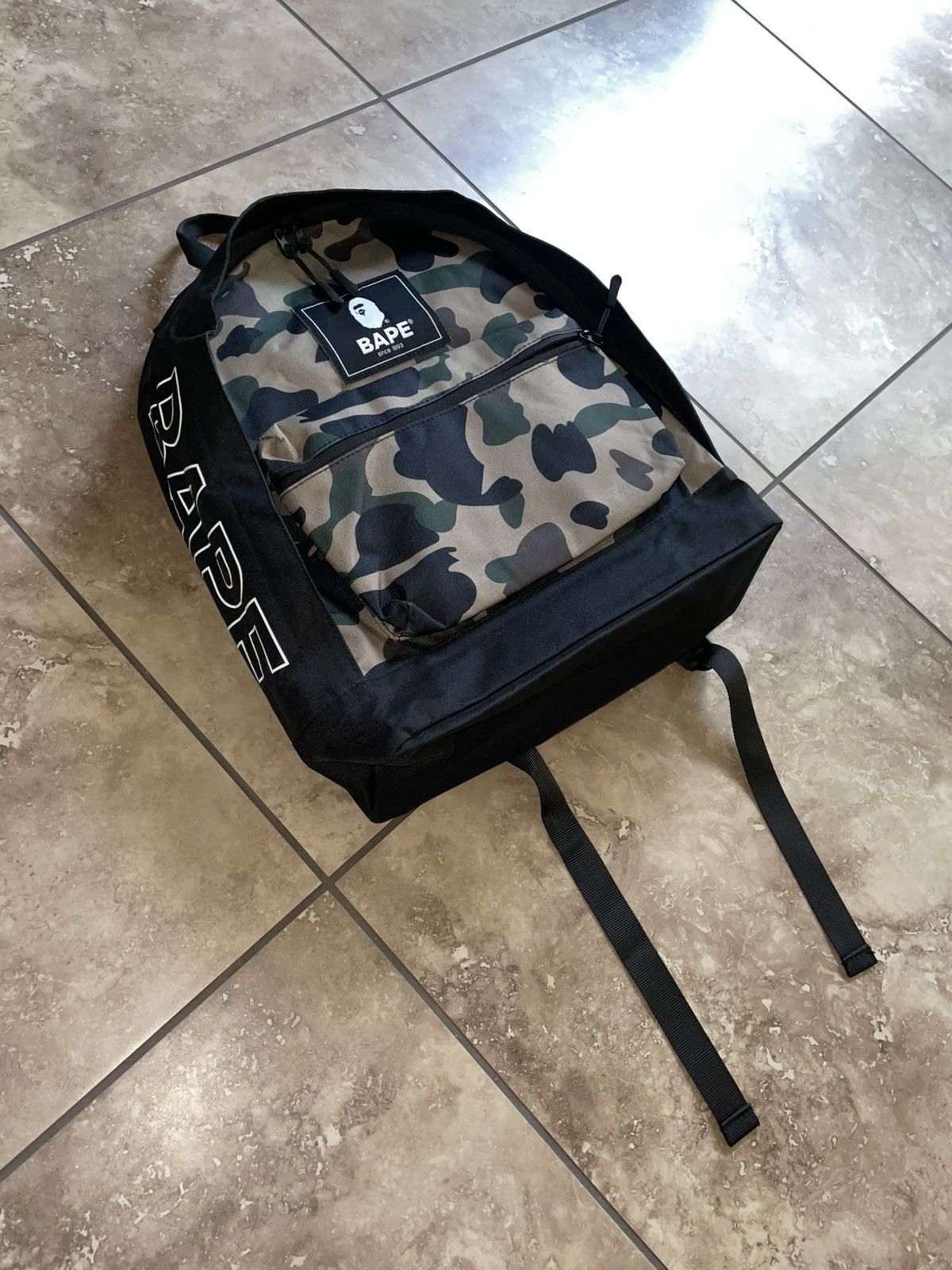 Bape × Coach Coach x Bape Academy backpack signature canvas