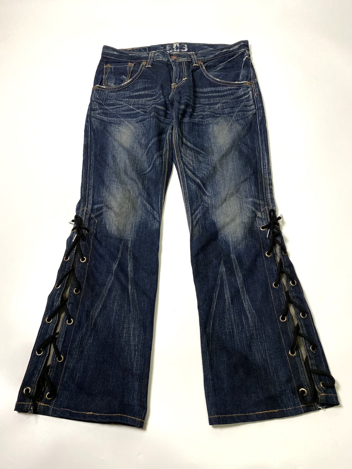 Palace x Doraemon P90 jean (black stone wash) (32)