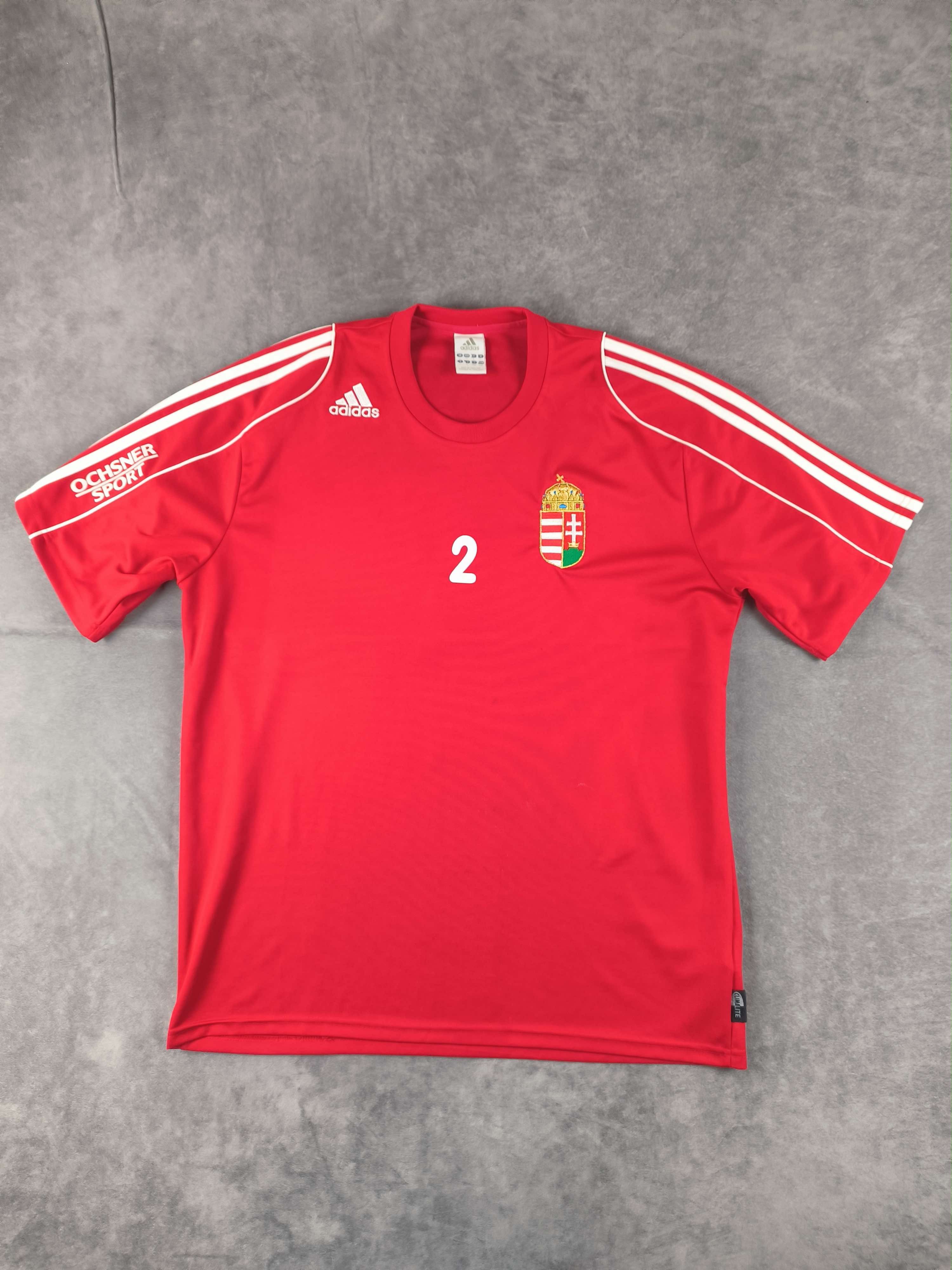 Adidas Hungary 2011 Adidas home #2 football jersey shirt size L Size US L / EU 52-54 / 3 - 1 Thumbnail