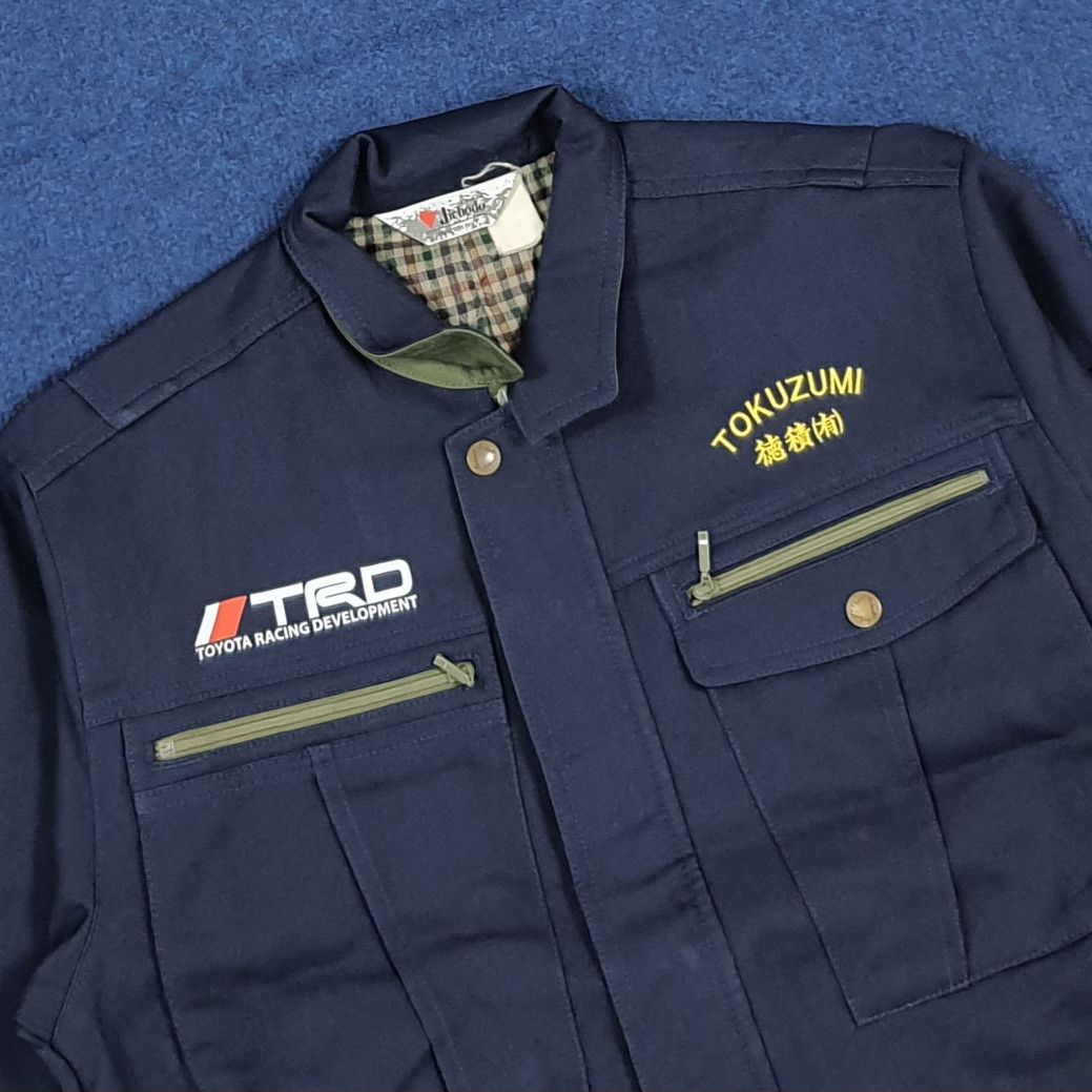 Japanese Brand Vintage TRD Toyota Motorsports Custom Logo Jacket C290N13 Size US M / EU 48-50 / 2 - 4 Thumbnail