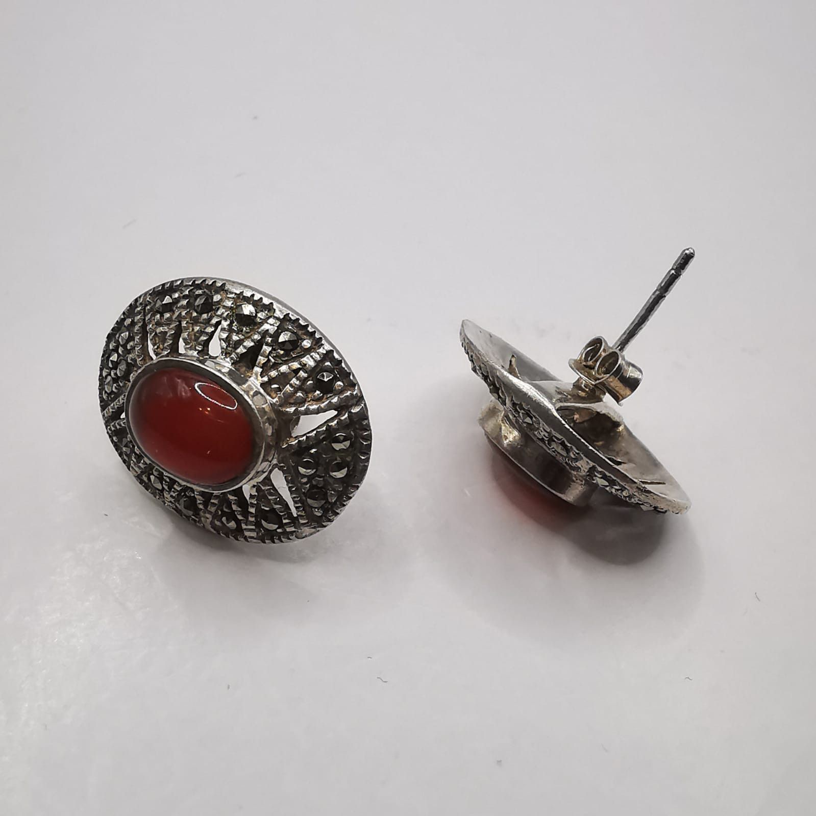 Vintage Vintage Chic Women's Earrings 925 Sterling Silver, Jewelry Size ONE SIZE - 2 Thumbnail