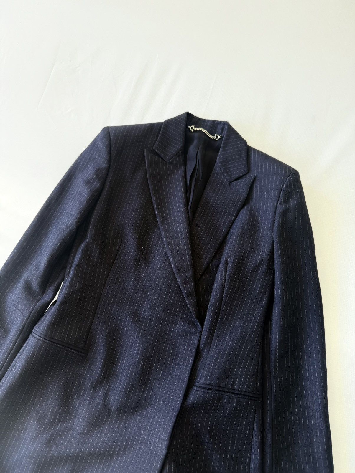 Gucci Gucci by Tom Ford Fall/Winter 1997 Pinstripe Blazer & Pants Size XS / US 0-2 / IT 36-38 - 4 Thumbnail