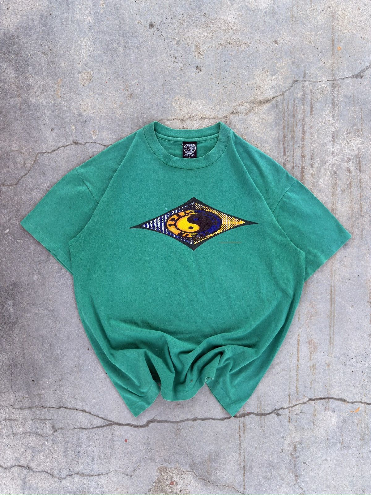 Billabong Vintage 1990s T&C Surf Tshirt Size US L / EU 52-54 / 3 - 1 Thumbnail