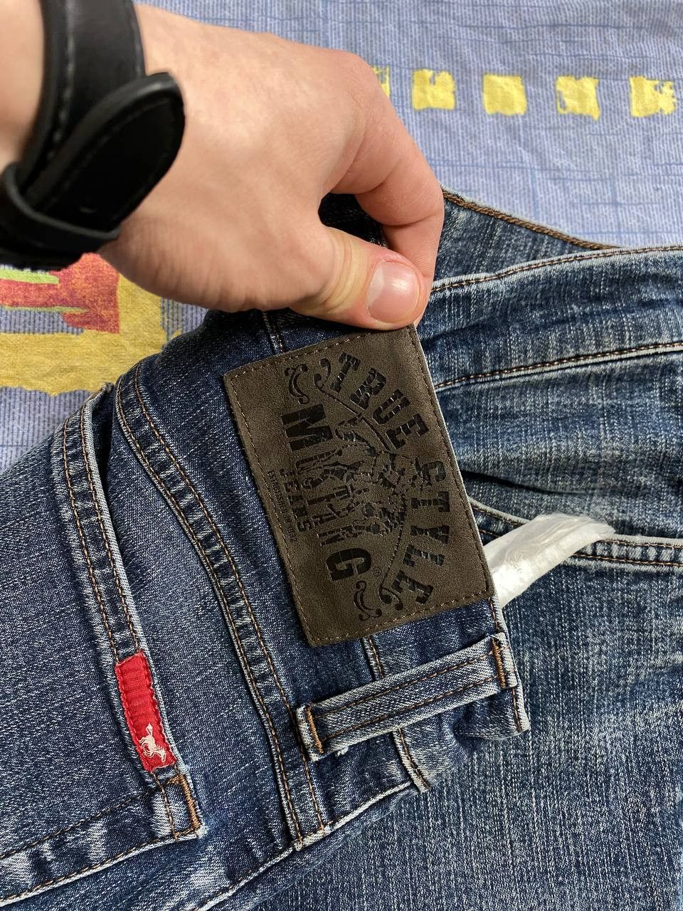 Mustang Vintage 90s mustang jeans Size US 28 / EU 44 - 19 Thumbnail