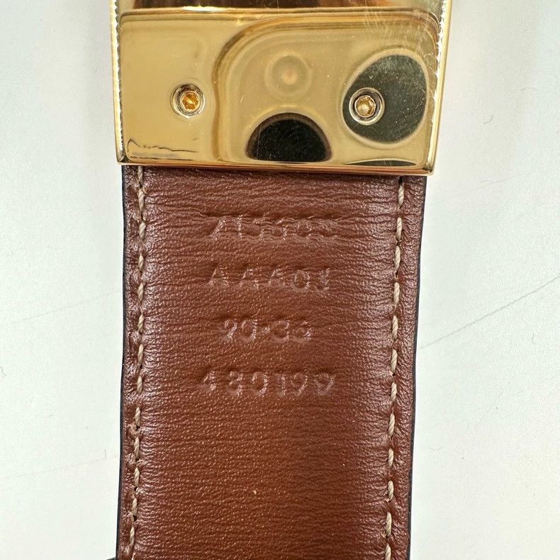 Gucci Gucci Size 90 Square double G interlocking belt 2504-Nexta Size ONE SIZE - 6 Thumbnail