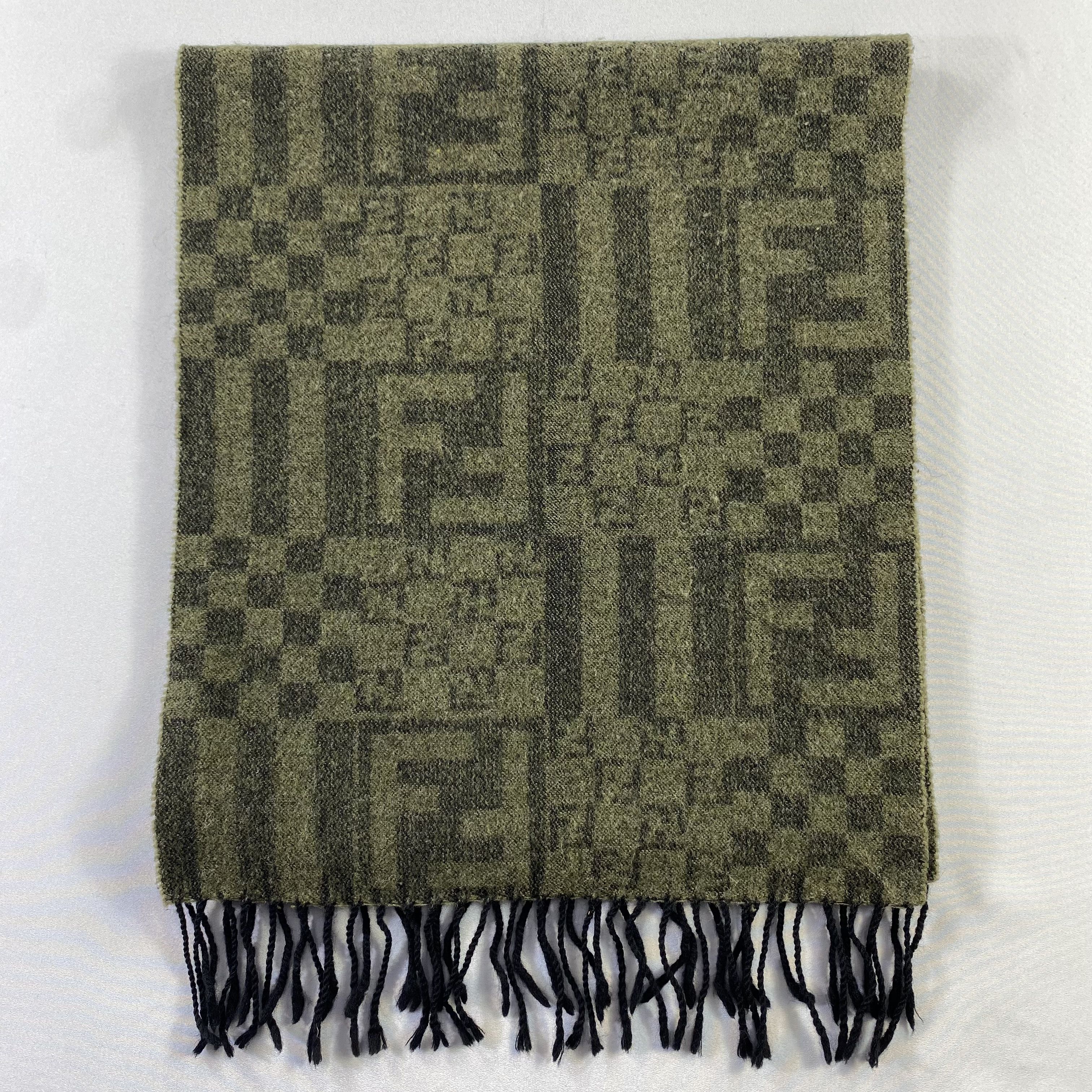 Fendi Fendi Scarf Neck Wrap Wool Muffler Size ONE SIZE - 2 Thumbnail