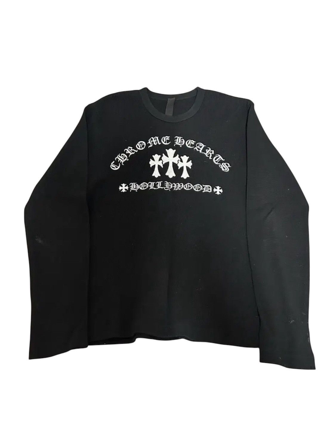 Chrome Hearts Chrome Hearts Cemetary Cross Thermal Long Sleeve Size US L / EU 52-54 / 3 - 2 Thumbnail