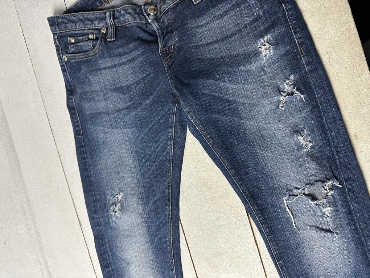 Moschino 🚨 RARE MOSCHINO WITH LOGO WOMEN DENIM JEANS Size 29" - 3 Thumbnail