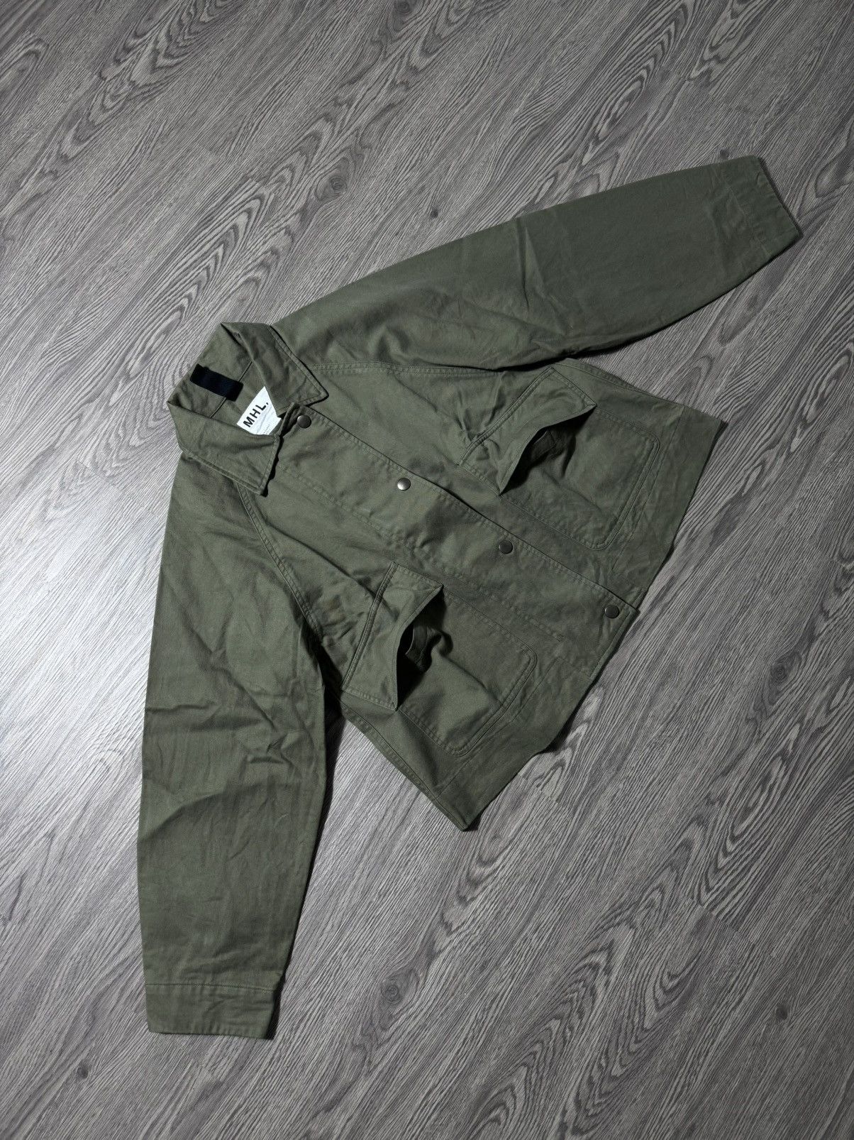 ❤️‍🔥SALE❤️‍🔥Margaret Howell MHL Cropped Worker Jacket Cotton