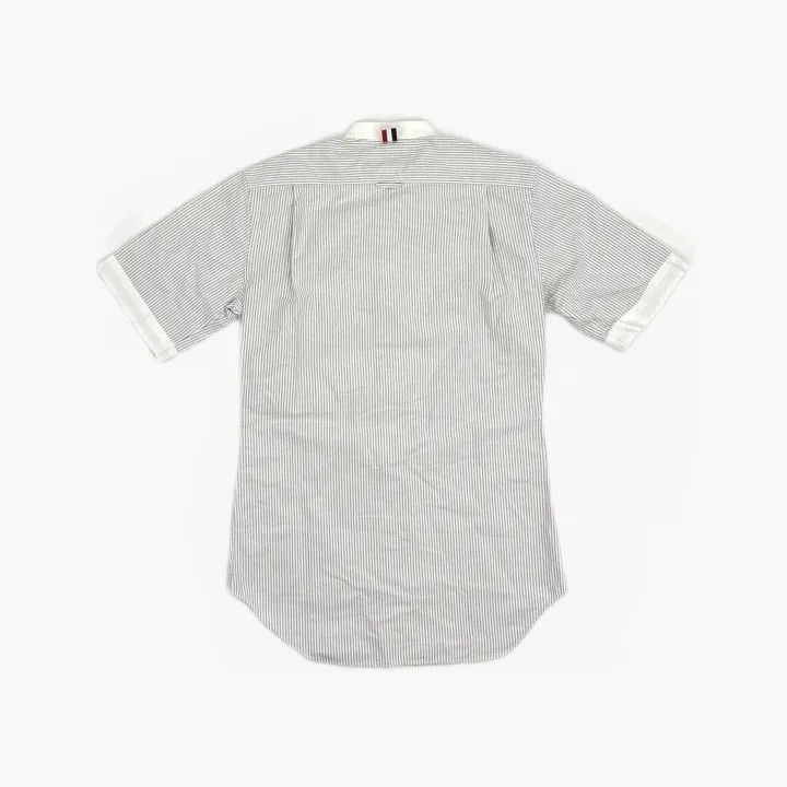 Thom Browne Thom Browne Casual Striped Stand Collar Shirt -2507 Size US S / EU 44-46 / 1 - 3 Thumbnail