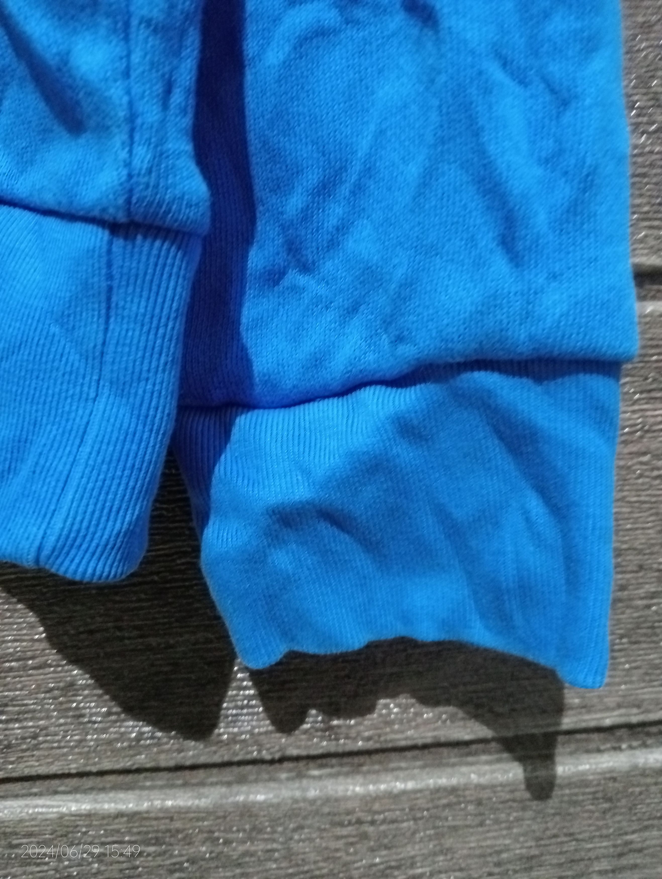 Adidas Adidas Trefoil Big Logo Blue Pullover Hoodie Size US M / EU 48-50 / 2 - 10 Thumbnail