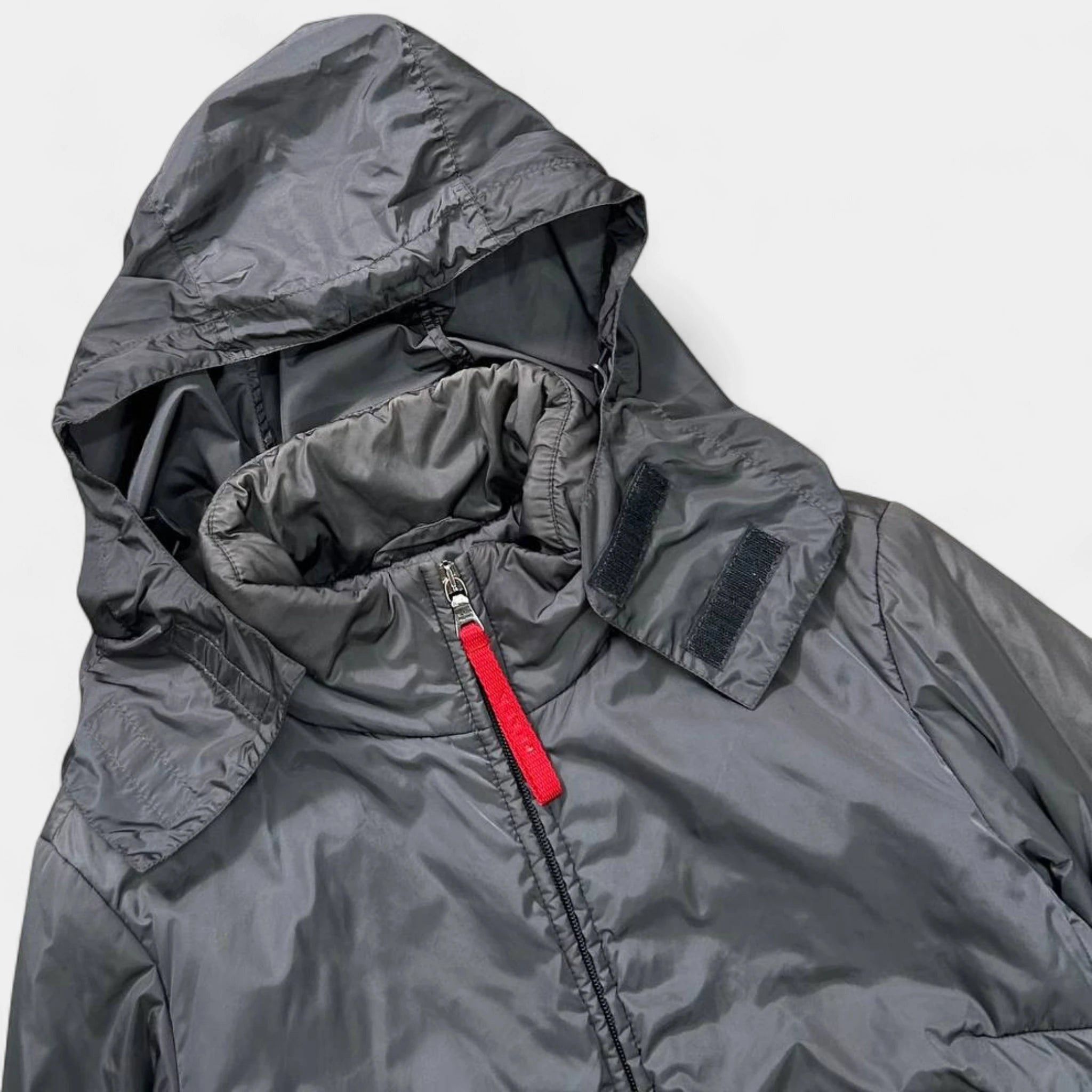 Prada Prada 00s Nylon Padded Jacket Size US M / EU 48-50 / 2 - 2 Thumbnail