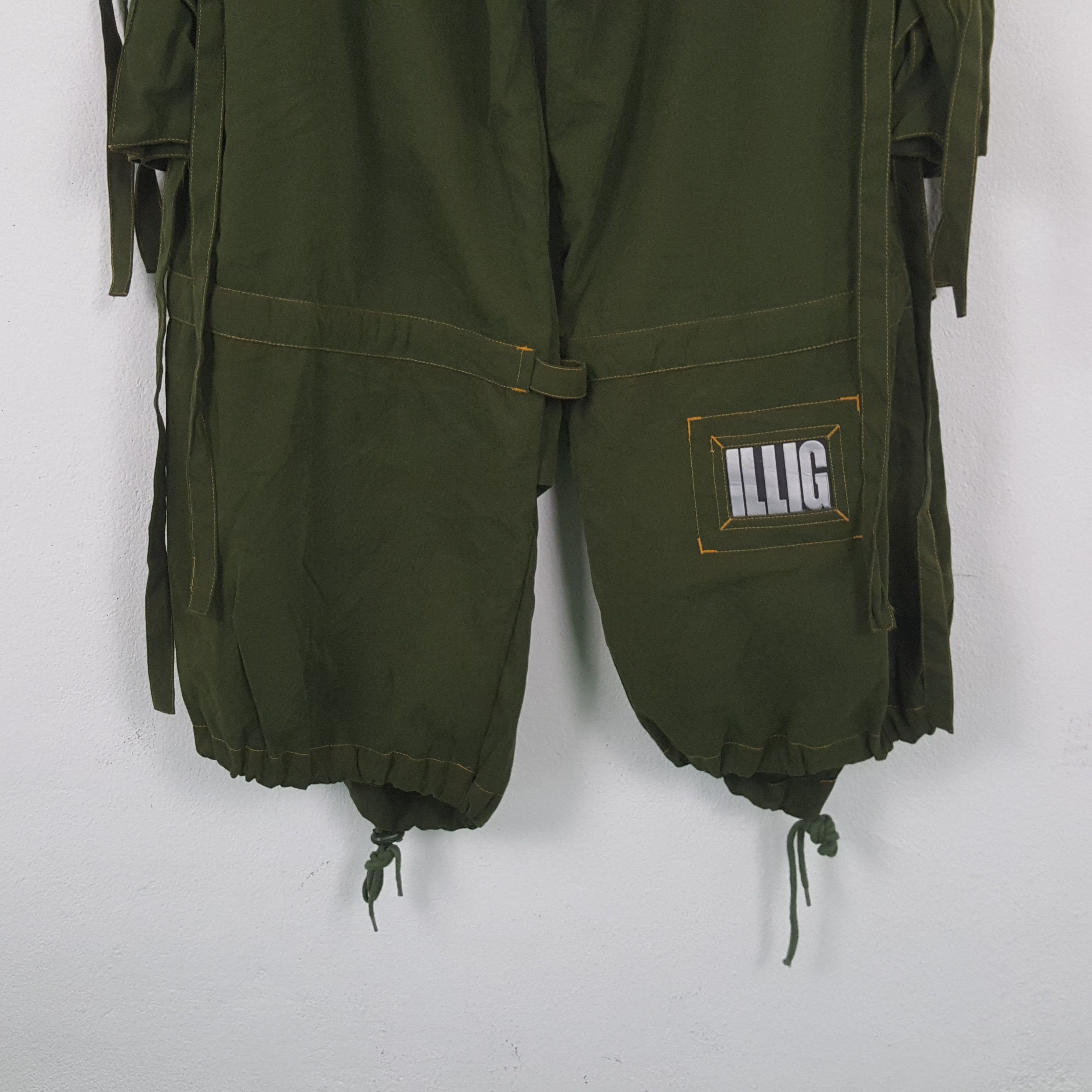 Vintage ILLIG Tactical Baggy Style Parachute Pant RR8 Size US 33 - 6 Thumbnail