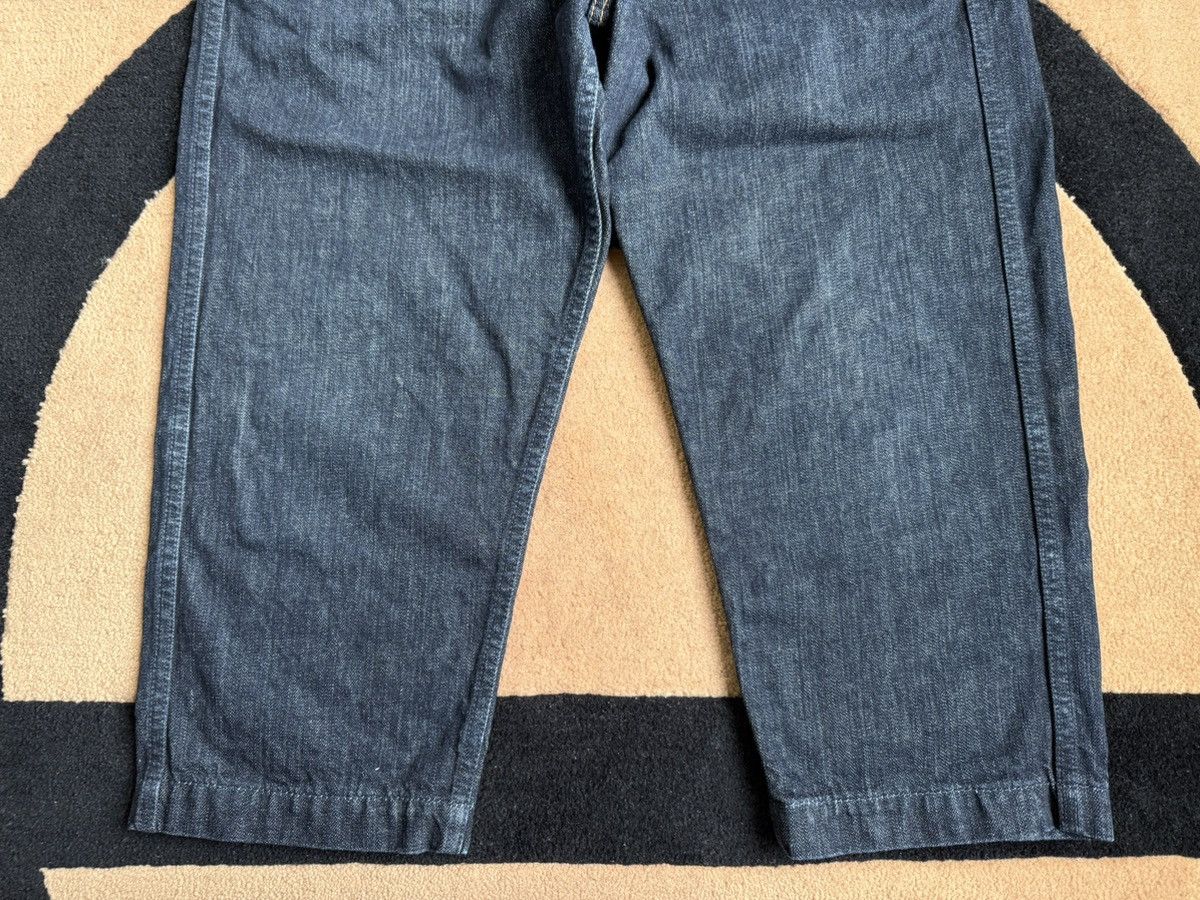 Evisu × Japanese Brand × Vintage evisu little double daicock style cropped jeans size：36 Size US 36 / EU 52 - 8 Thumbnail