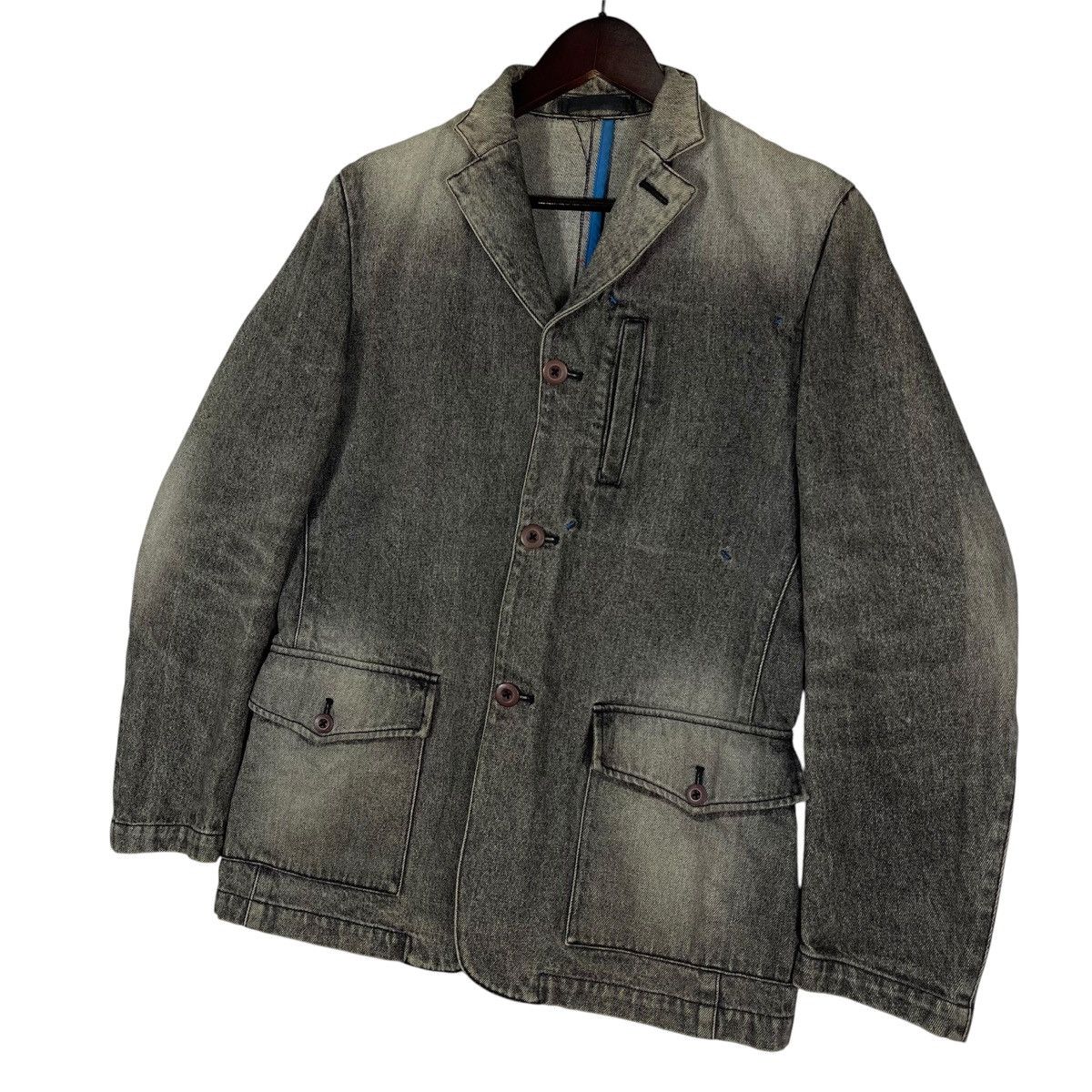 Boycott Vintage Boycott Japan Denim Blazer Jacket Size US M / EU 48-50 / 2 - 3 Thumbnail