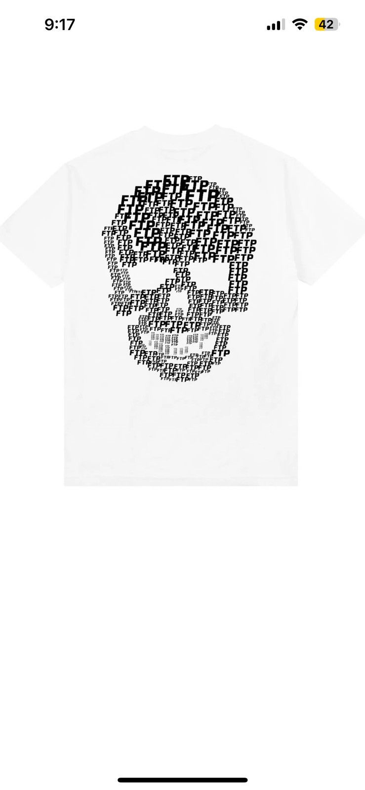 Fuck The Population FTP Skull Tee Size Small Size US S / EU 44-46 / 1 - 1 Thumbnail