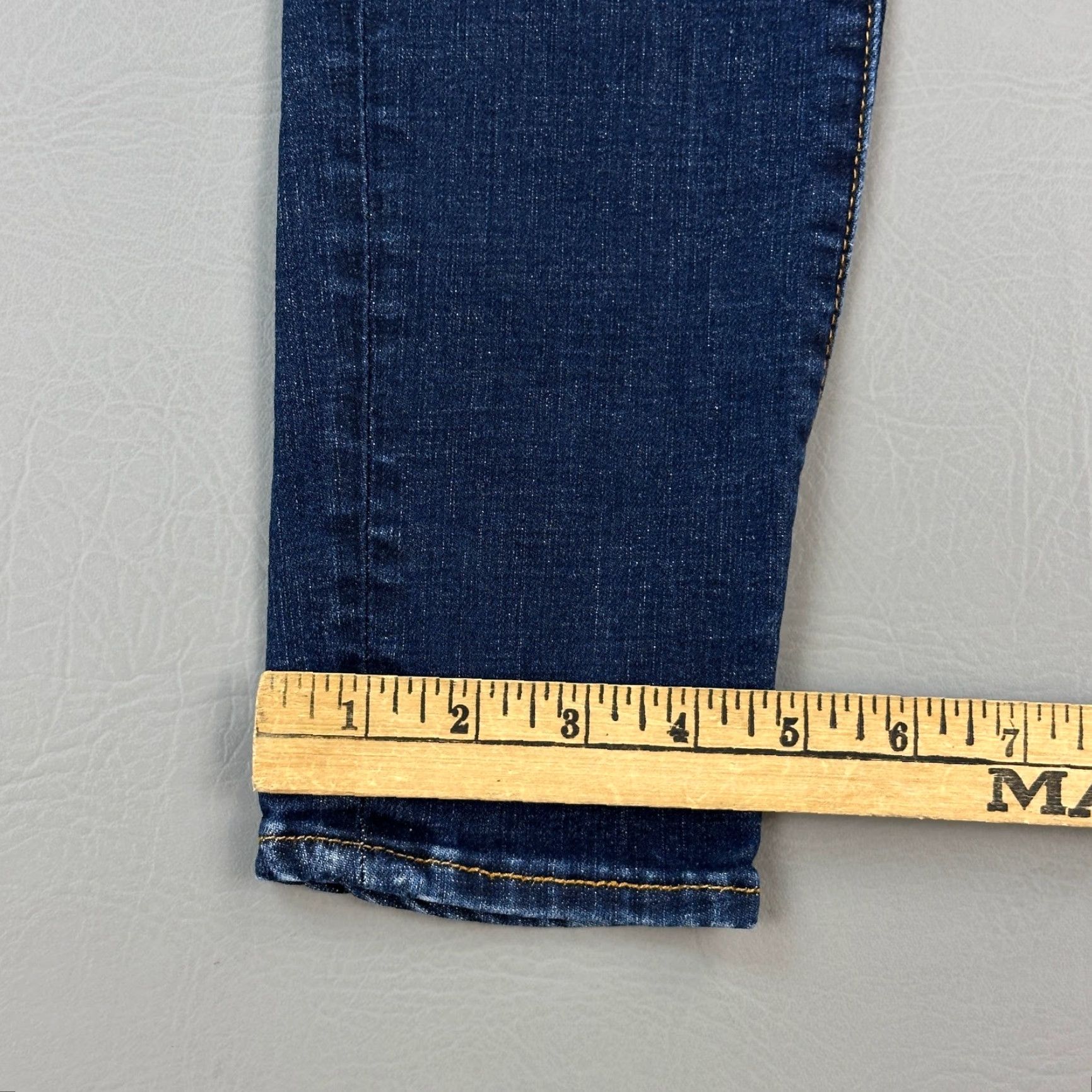 Vintage BLANKNYC Jeans Women's 28 28x29 Dark Wash The Great Jones High Riser Skinny Jeans Size 28" / US 6 / IT 42 - 4 Thumbnail