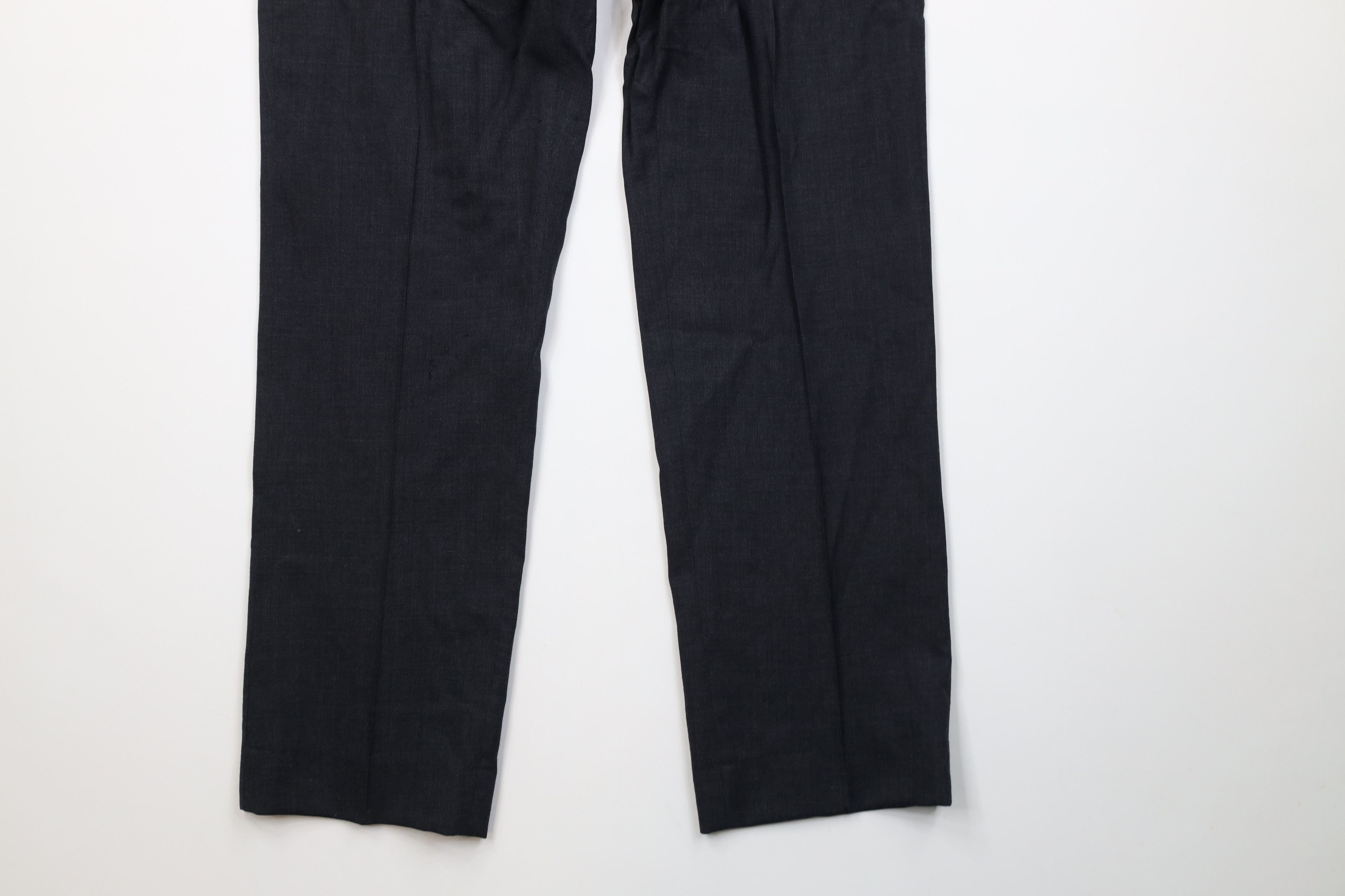 Vintage Vintage 60s Streetwear Knit Chino Pants Charcoal Gray USA Size US 36 / EU 52 - 4 Thumbnail