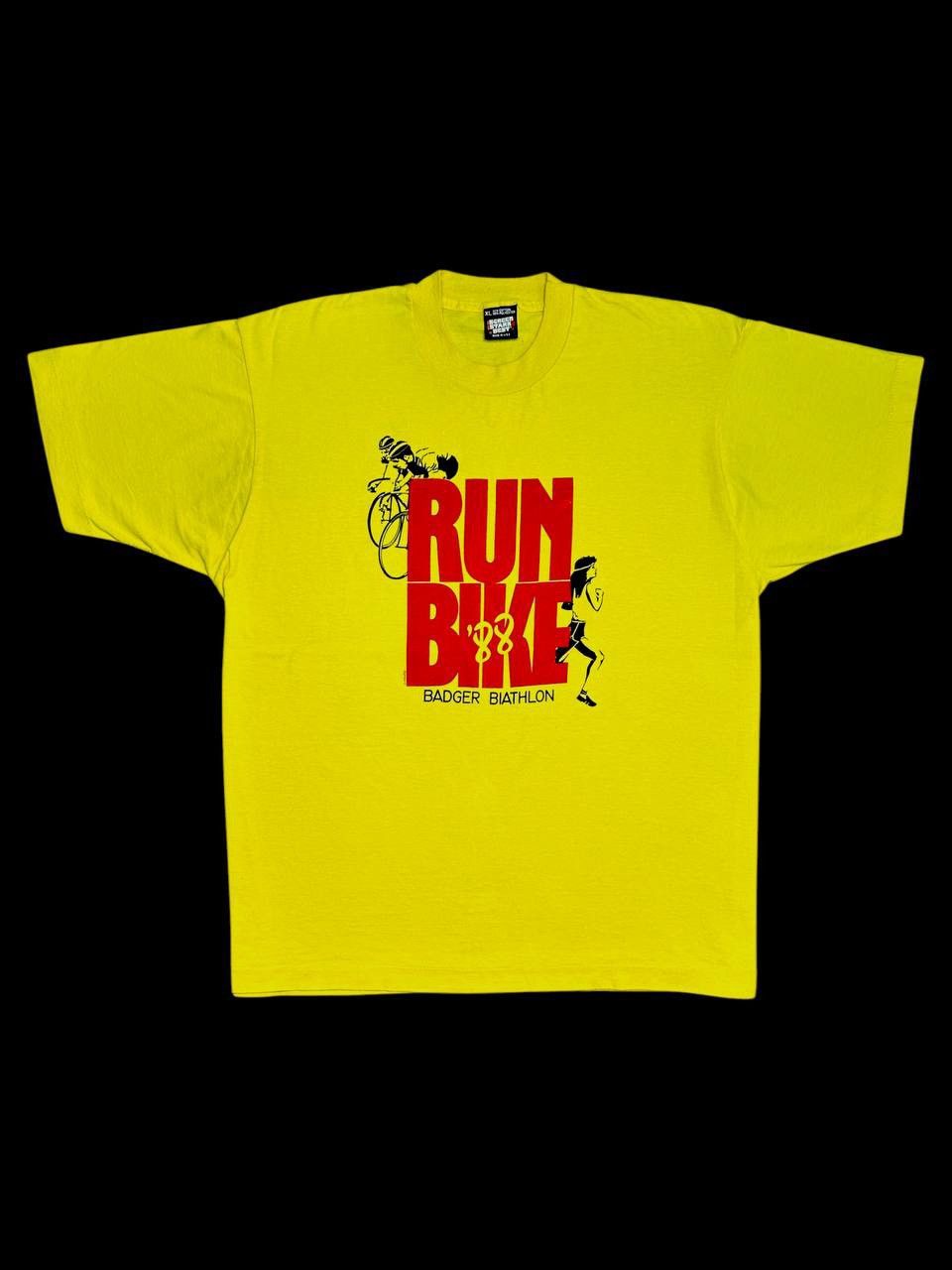 Vintage Vintage 80s Run & Bike Tees Size US L / EU 52-54 / 3 - 1 Thumbnail