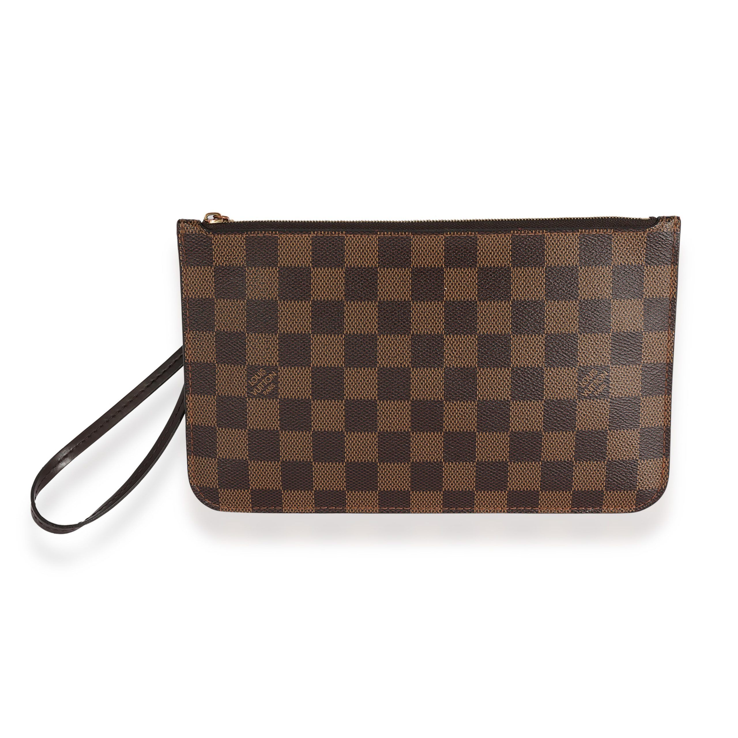 Louis Vuitton Damier Ebene Neverfull Pochette