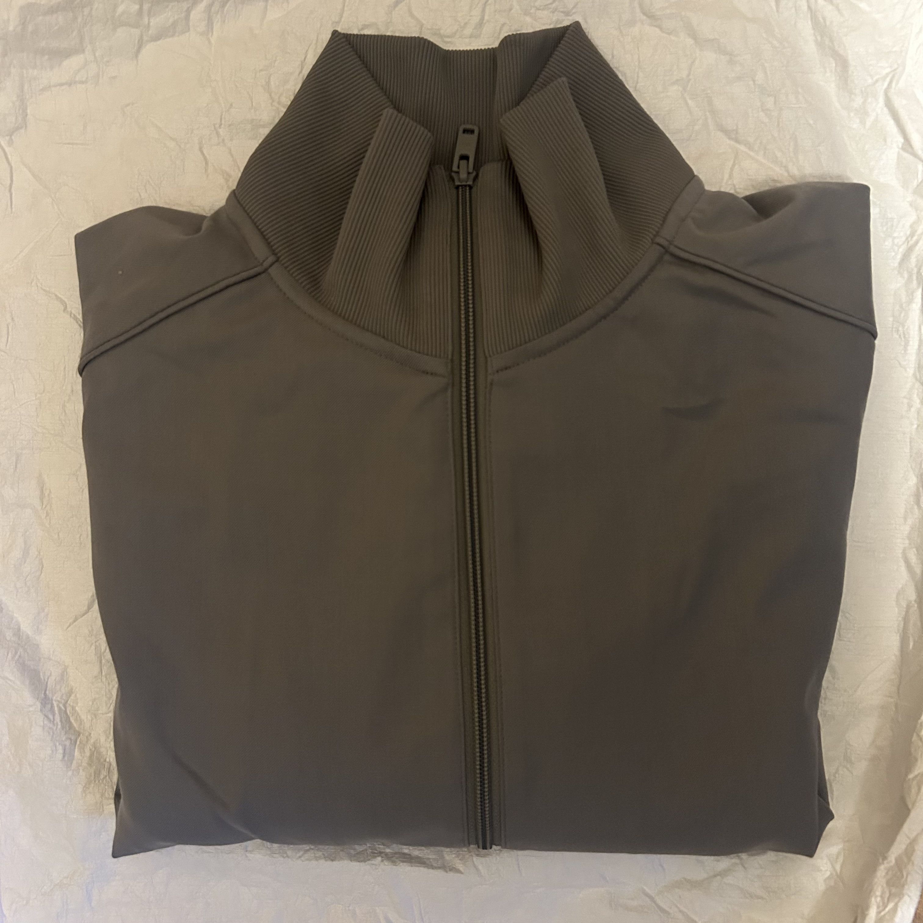 Y-3 × Yohji Yamamoto Y-3 Refined Woven Track Top, Grey Medium Size US M / EU 48-50 / 2 - 7 Thumbnail