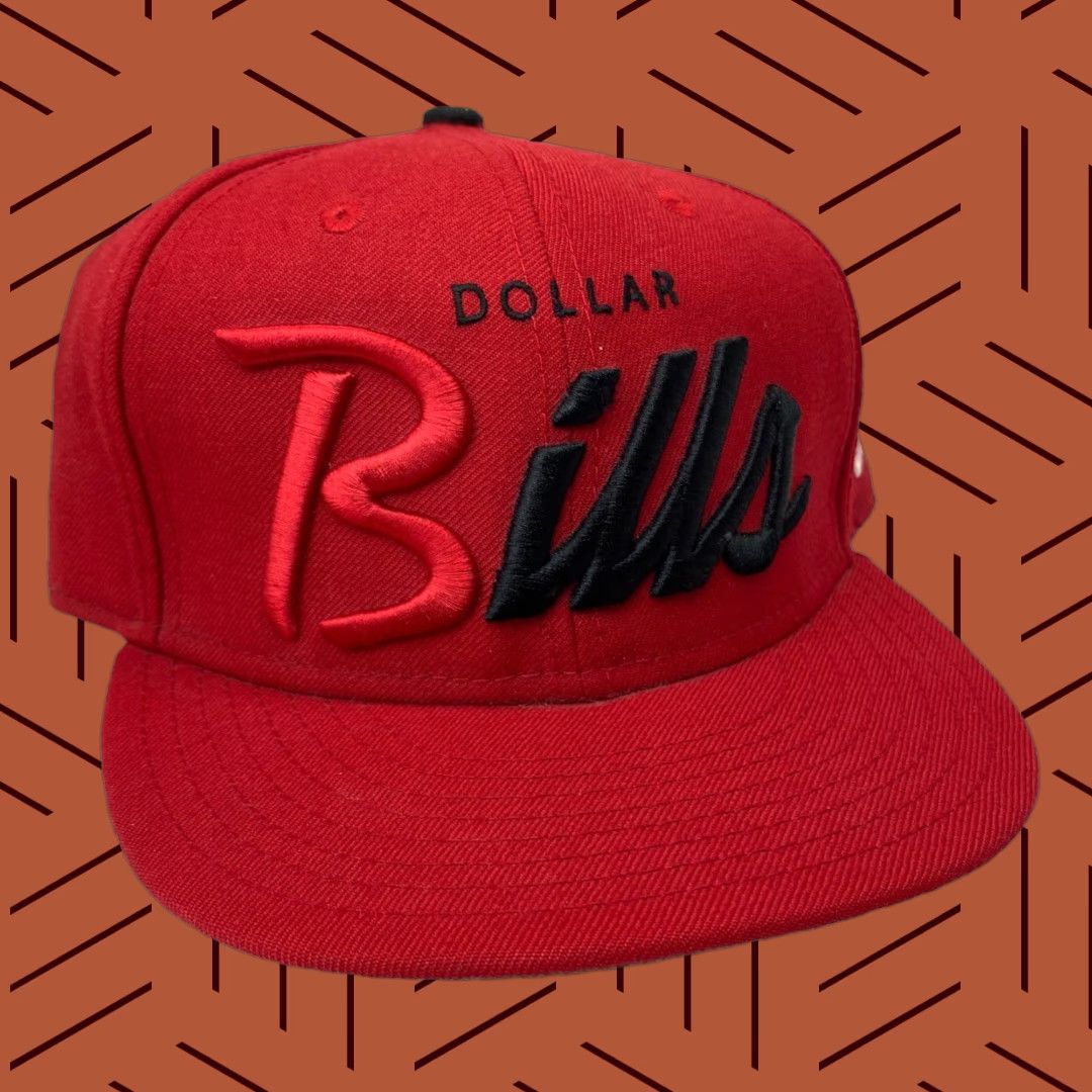 New Era ACAPULCO GOLD X NEW ERA 59FIFTY Fitted Baseball Cap Hat Red Black 7 1/2 Mens Size ONE SIZE - 1 Thumbnail
