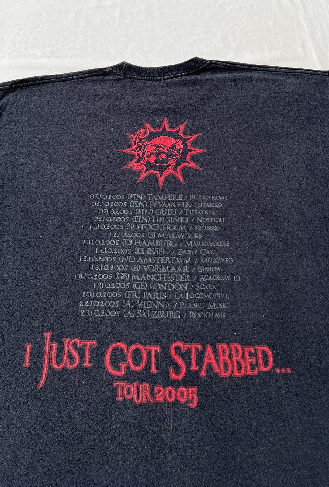 Band Tees Vintage 2005 Soilwork Stabbing the Drama Death Metal Band Size US XL / EU 56 / 4 - 13 Thumbnail