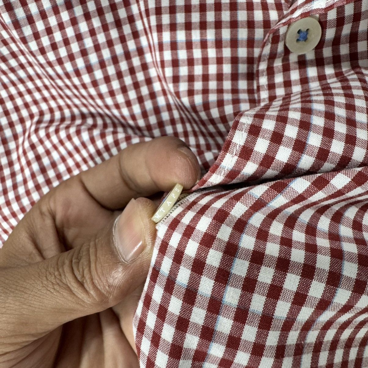 Wtaps WTAPS RISE ABOVE GINGHAM BUTTON UPS SHIRT Size US M / EU 48-50 / 2 - 5 Thumbnail