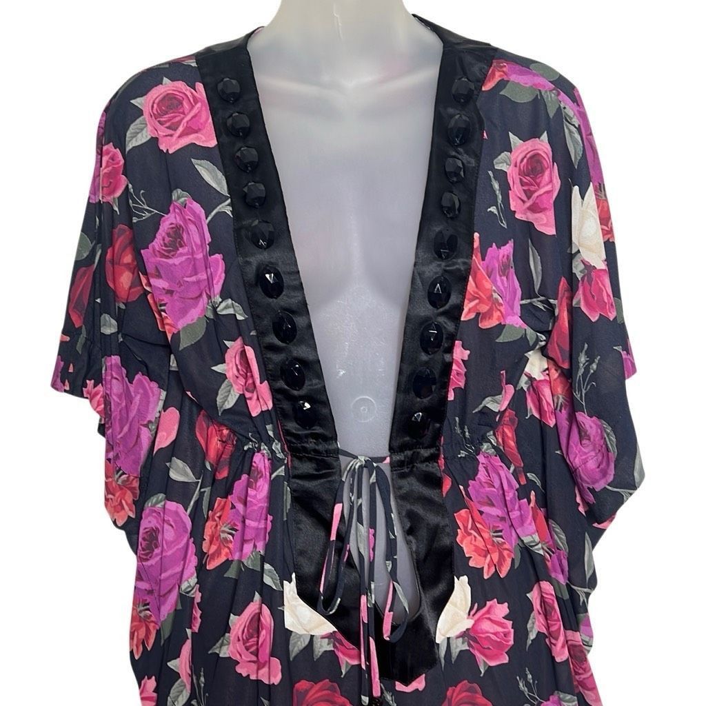 Other NWT Beach Bunny Miss Me Tunic Rear OS Rose (006) Size ONE SIZE - 5 Thumbnail