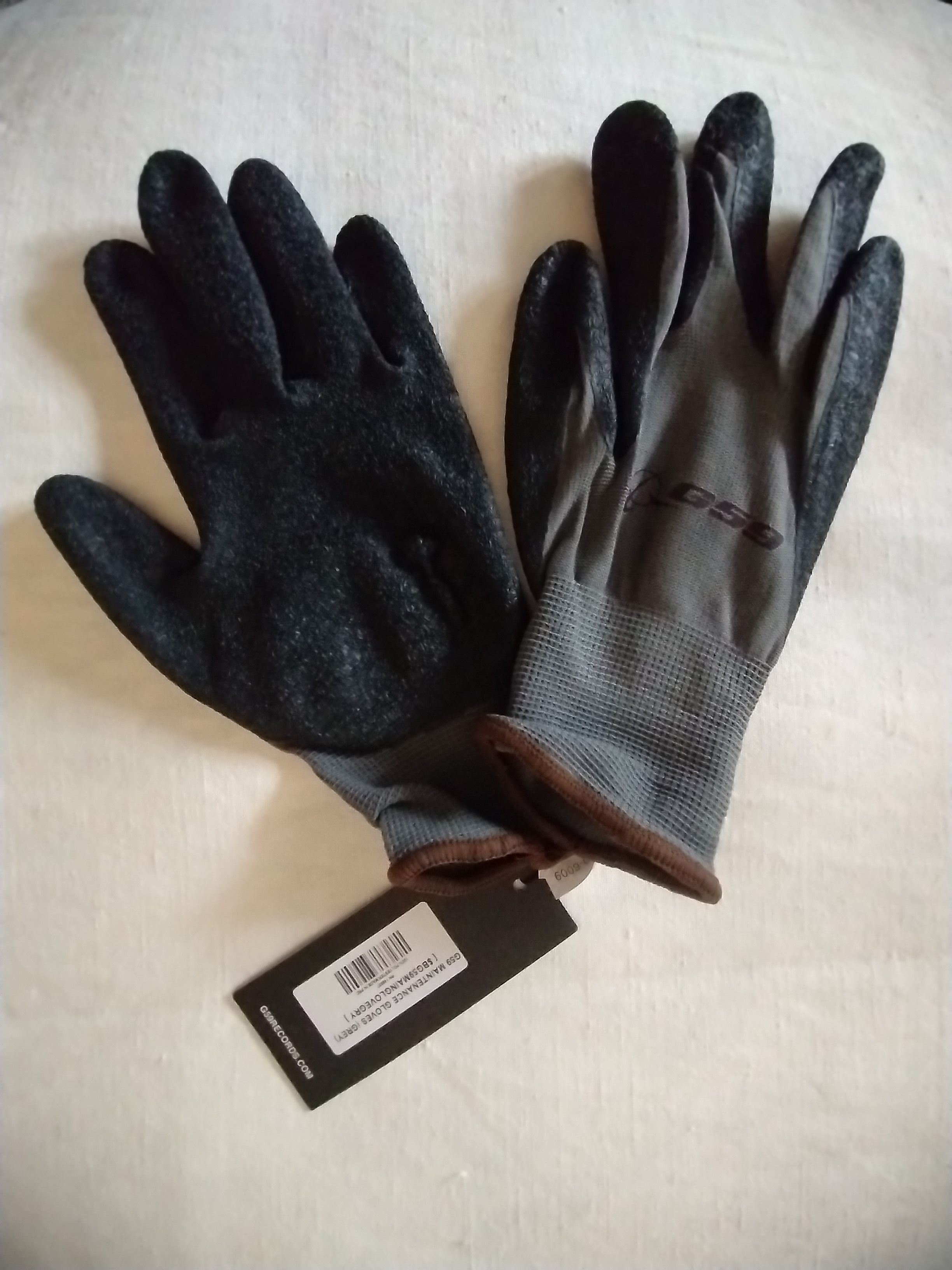 G59 Records G59 MAINTENANCE GLOVES (GREY) Size ONE SIZE - 3 Thumbnail