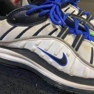Nike × Vintage Nike Air Max 98 Sprite Voltage Size US 13 / EU 46 - 3 Thumbnail
