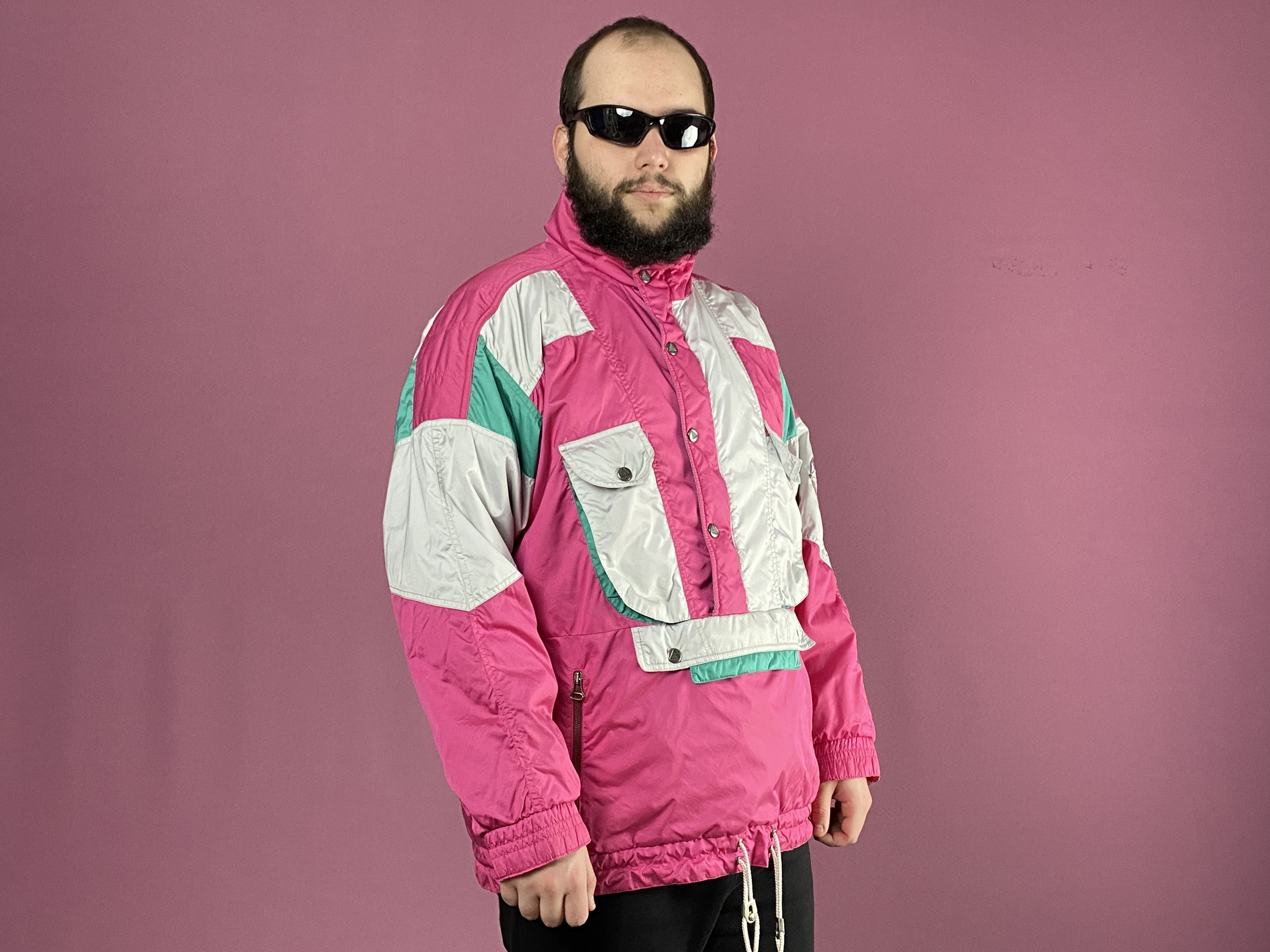 Vintage 90s Kitex Vintage Men's Anorak Ski Jacket - M Size US M / EU 48-50 / 2 - 4 Thumbnail