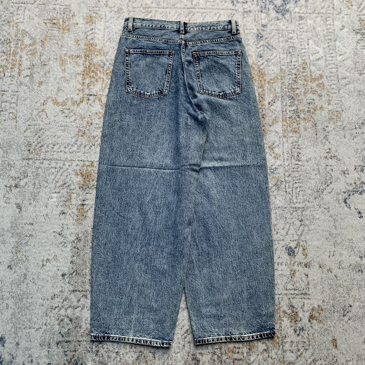 Japanese Brand Rare Japanese Brand GU Wide Denim Jeans Size US 29 - 6 Thumbnail