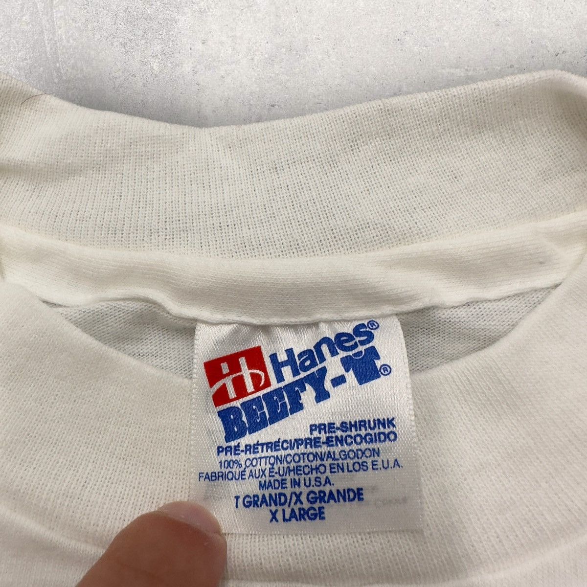 Hanes × Vintage Vintage IBM tee Size US XL / EU 56 / 4 - 4 Thumbnail