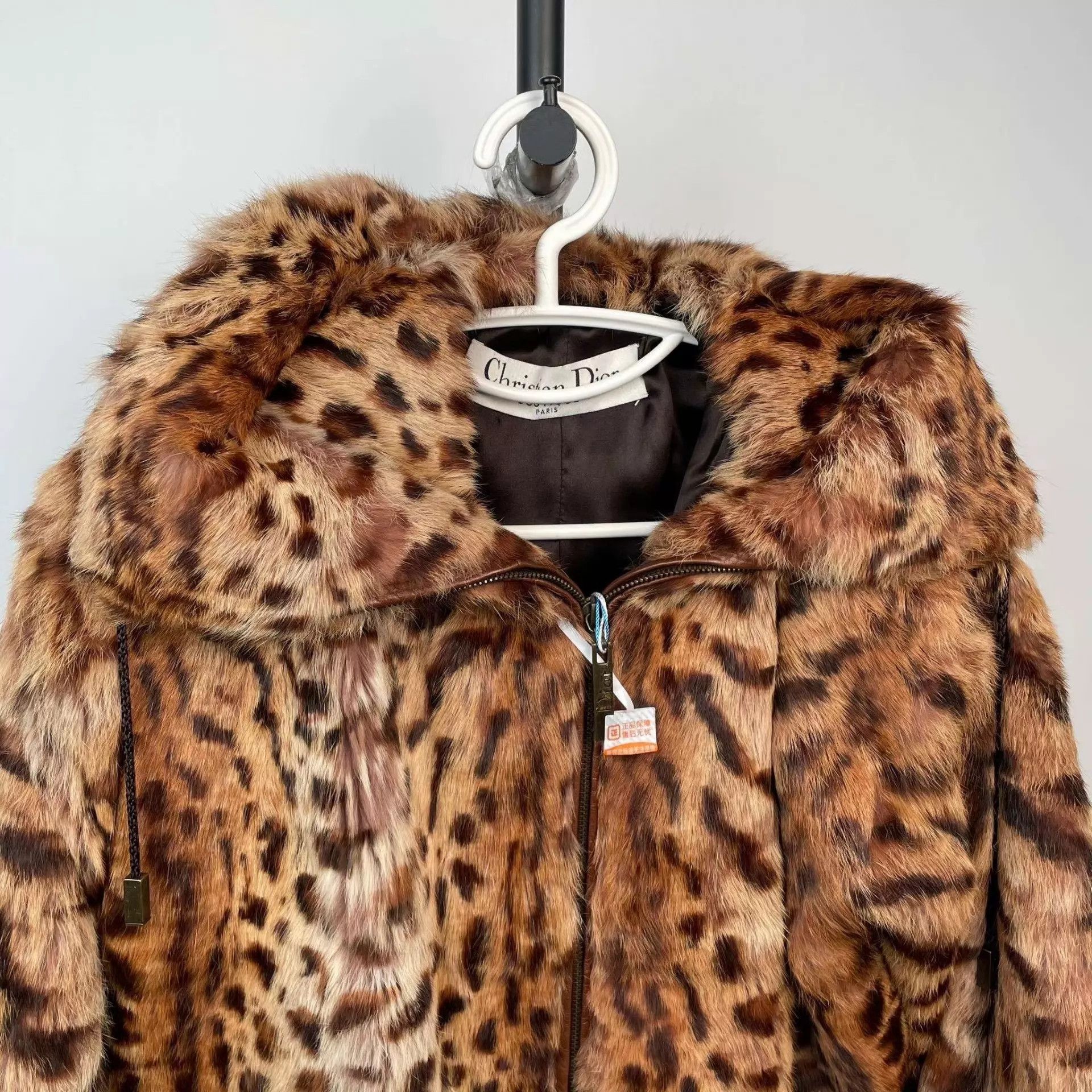 Dior Dior Leopard Print 97 New Jacket Size S / US 4 / IT 40 - 3 Thumbnail