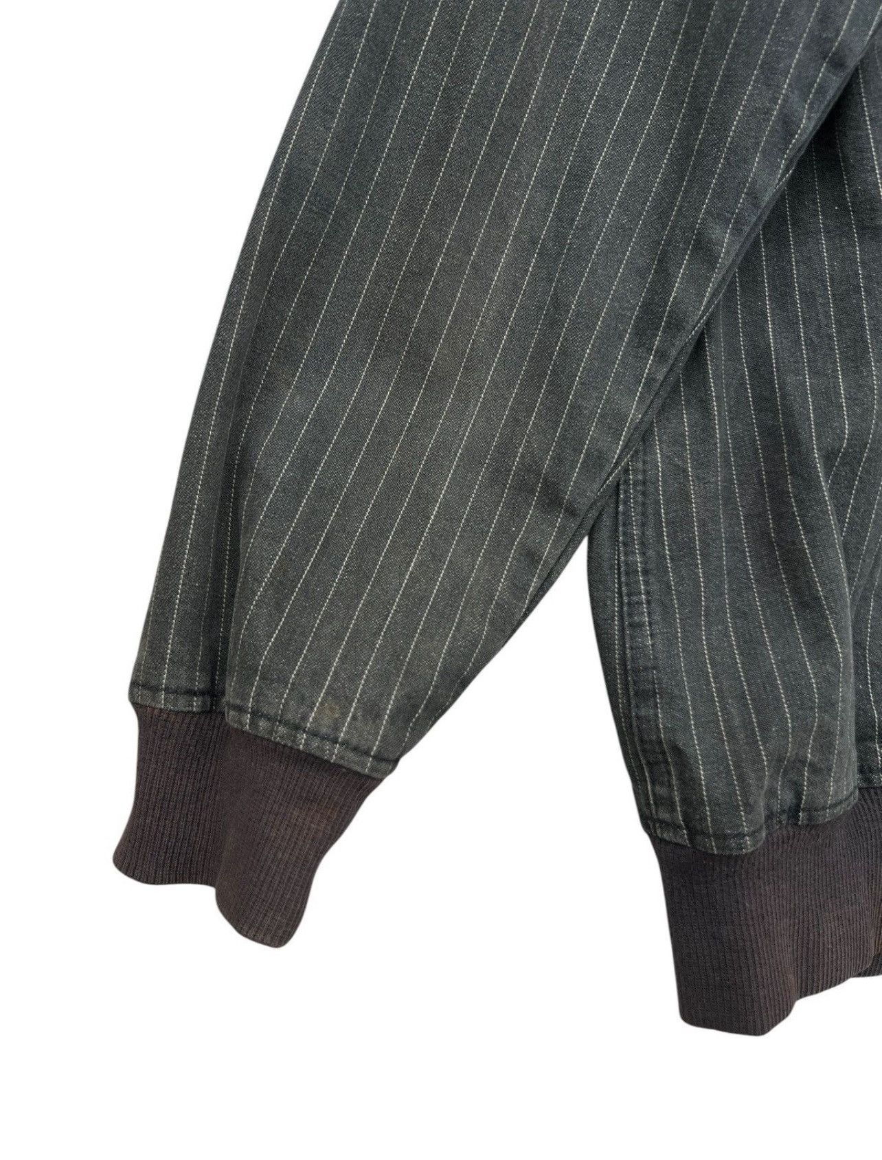Takeo Kikuchi Takeo Kikuchi Sunfaded Bomber Denim Jacket Size US L / EU 52-54 / 3 - 7 Thumbnail