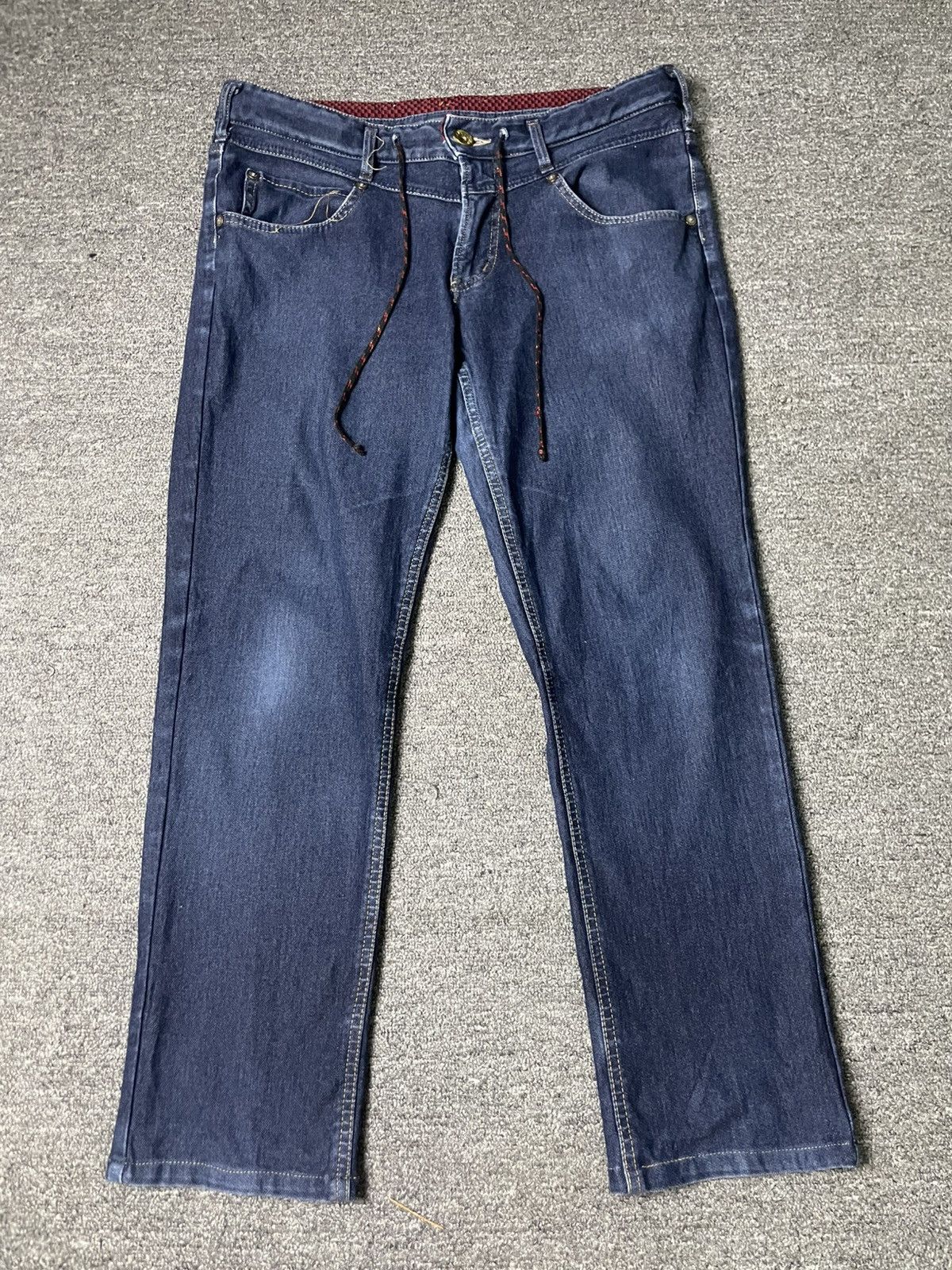 Edwin × Japanese Brand × Vintage Vintage EDWIN Straight Cut Jeans (83) Size US 34 / EU 50 - 1 Thumbnail