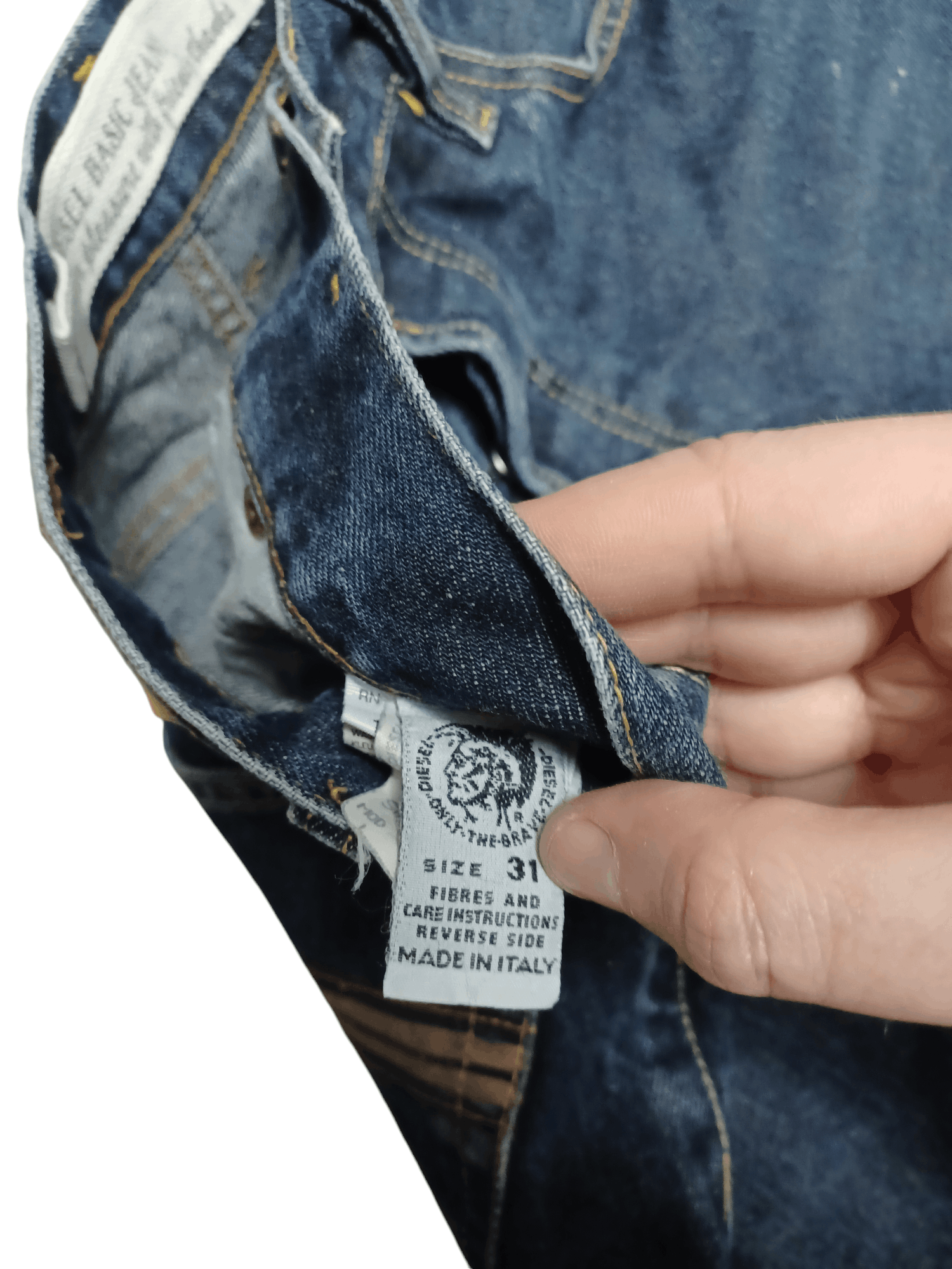 Diesel DIESEL VINTAGE MADE IN ITALY 31 SIZE JEANS DENIM Size US 31 - 5 Thumbnail