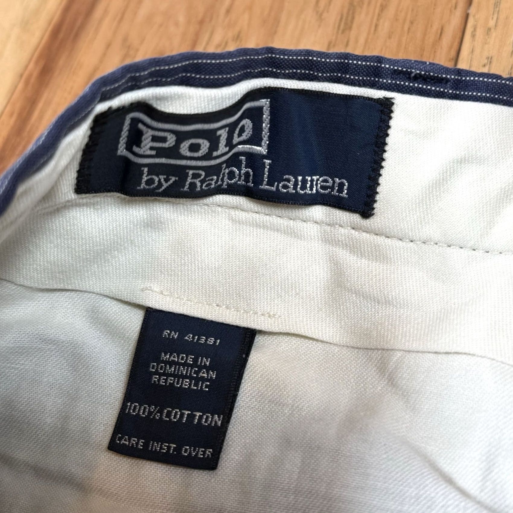 Polo Ralph Lauren VTG Polo Ralph Lauren Pants Mens 36 x 28 Cuffed Pleated Dress Pants Multicolor Size US M / EU 48-50 / 2 - 4 Thumbnail