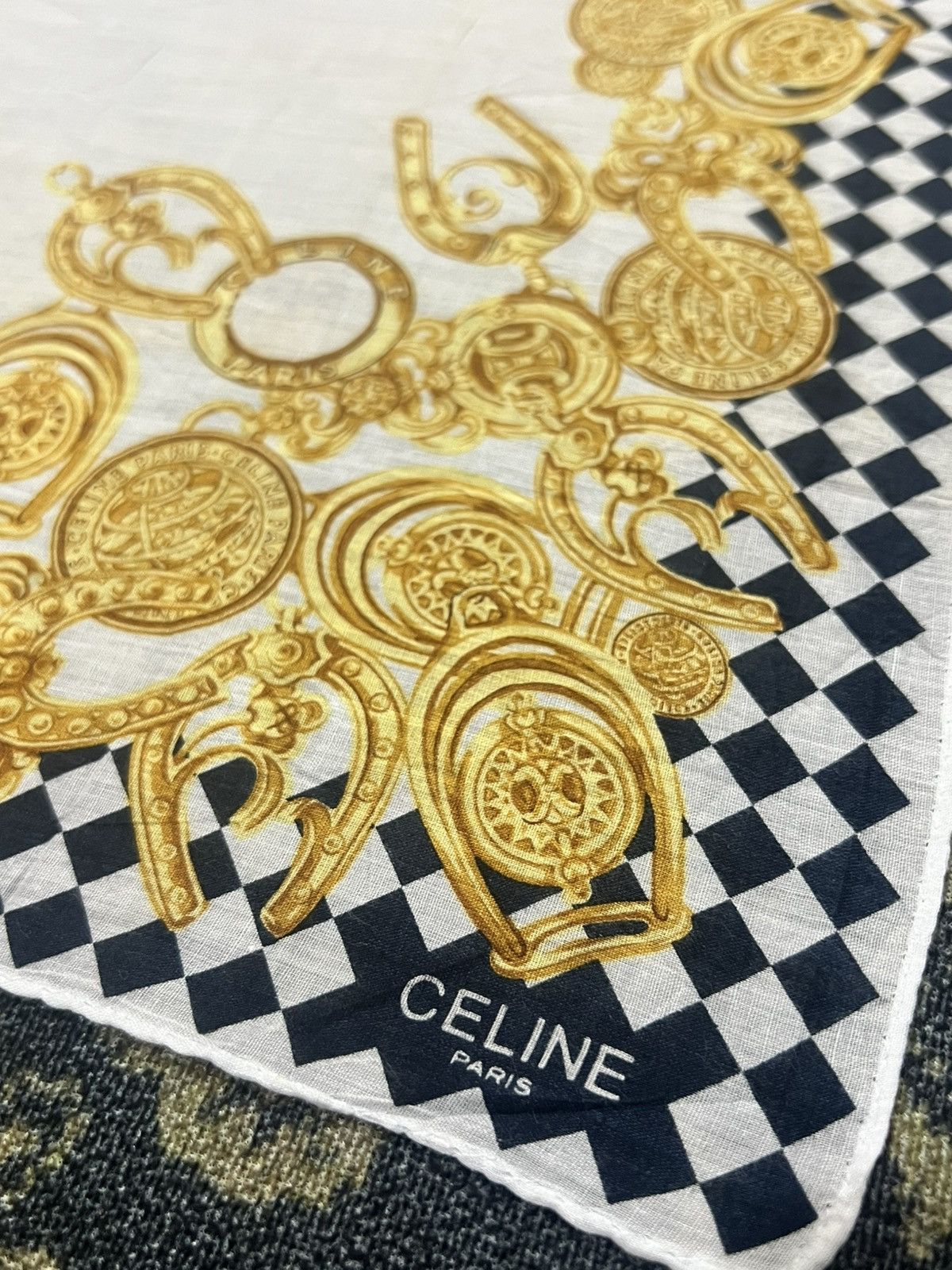 Celine × Vintage Celine Scarf Handkerchief Size ONE SIZE - 3 Thumbnail
