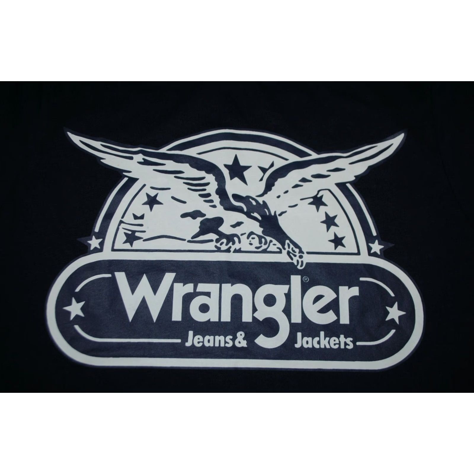Wrangler WRANGLER Mens T-Shirt Cotton Navy SS Eagle MENS Small 66 cm 47 cm Original/BNWT Size US S / EU 44-46 / 1 - 2 Thumbnail