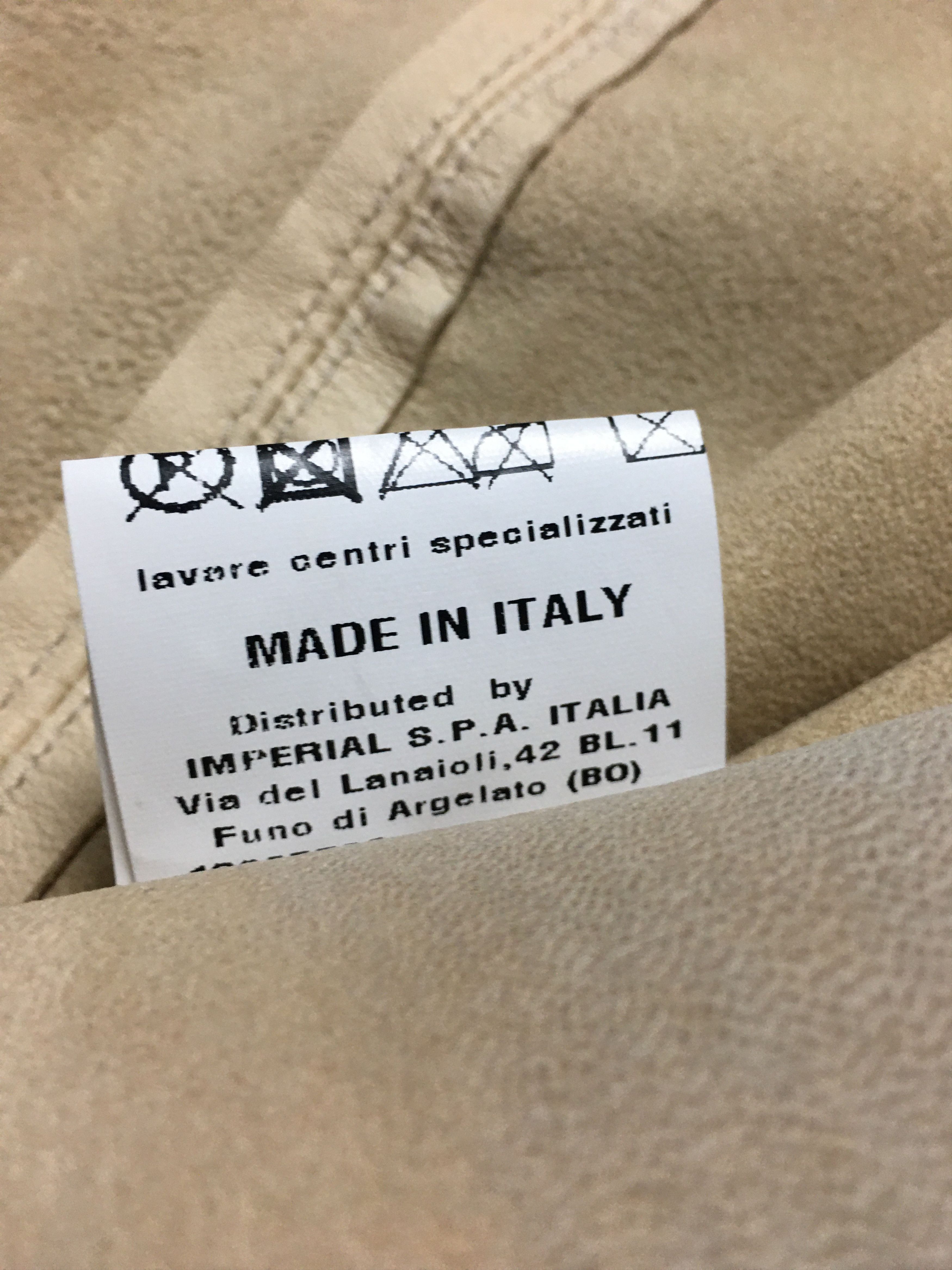 Imperial Imperial Ivory Leather Jacket Italy Size M / US 6-8 / IT 42-44 - 11 Thumbnail