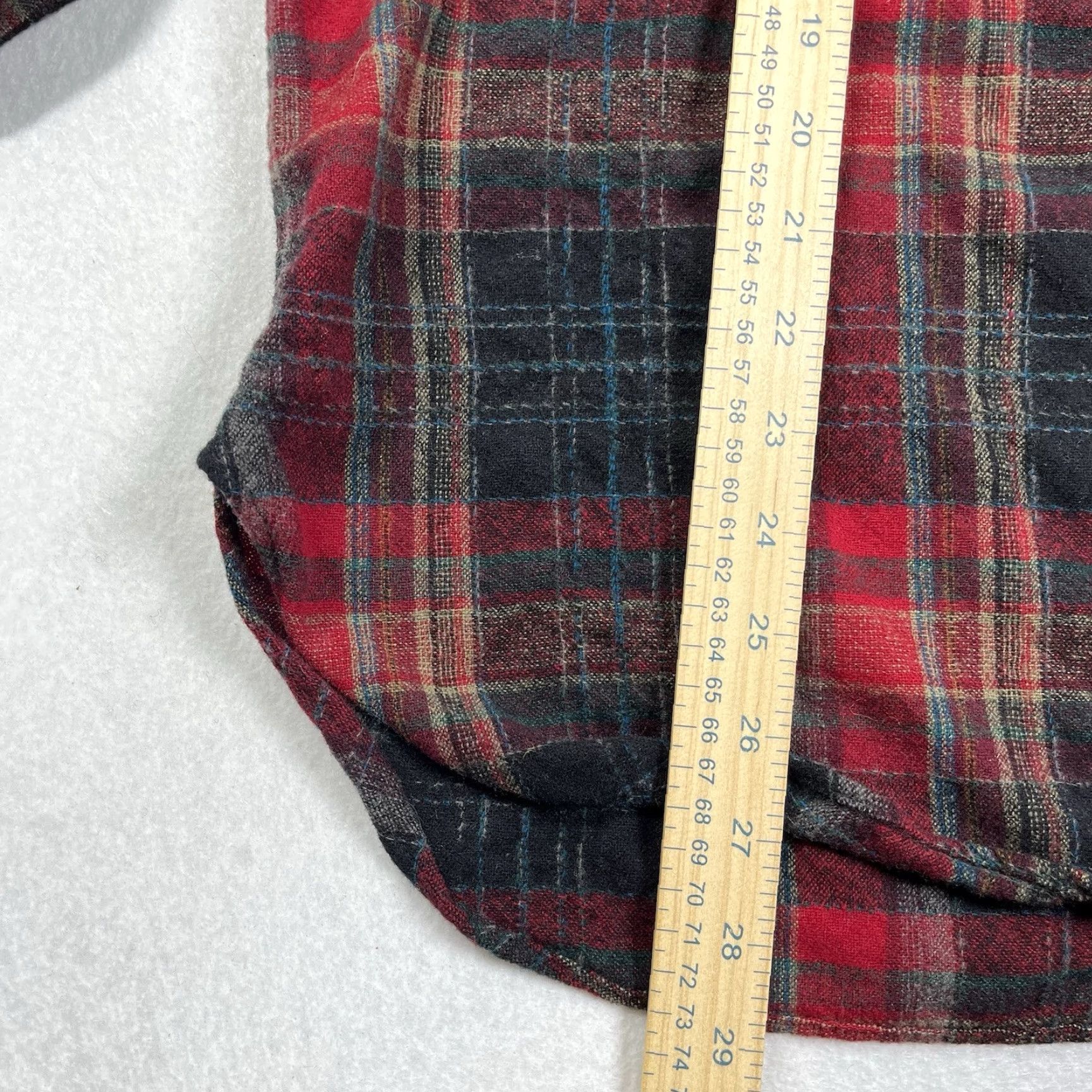 Pendleton VINTAGE Pendleton High Grade Western Wear Pearl Snap Plaid Shirt Large Mens Western 50s 60s 70s Cowboy Outdoor Size US L / EU 52-54 / 3 - 5 Thumbnail