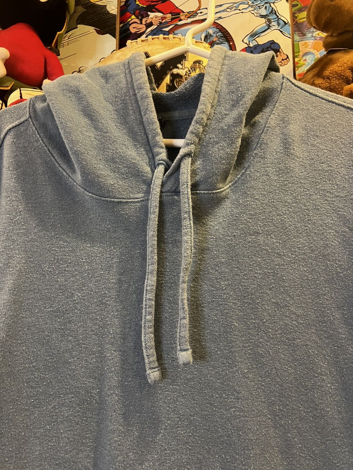 Patagonia × Vintage Vintage Patagonia Blue Hoodie Size US XXL / EU 58 / 5 - 4 Thumbnail