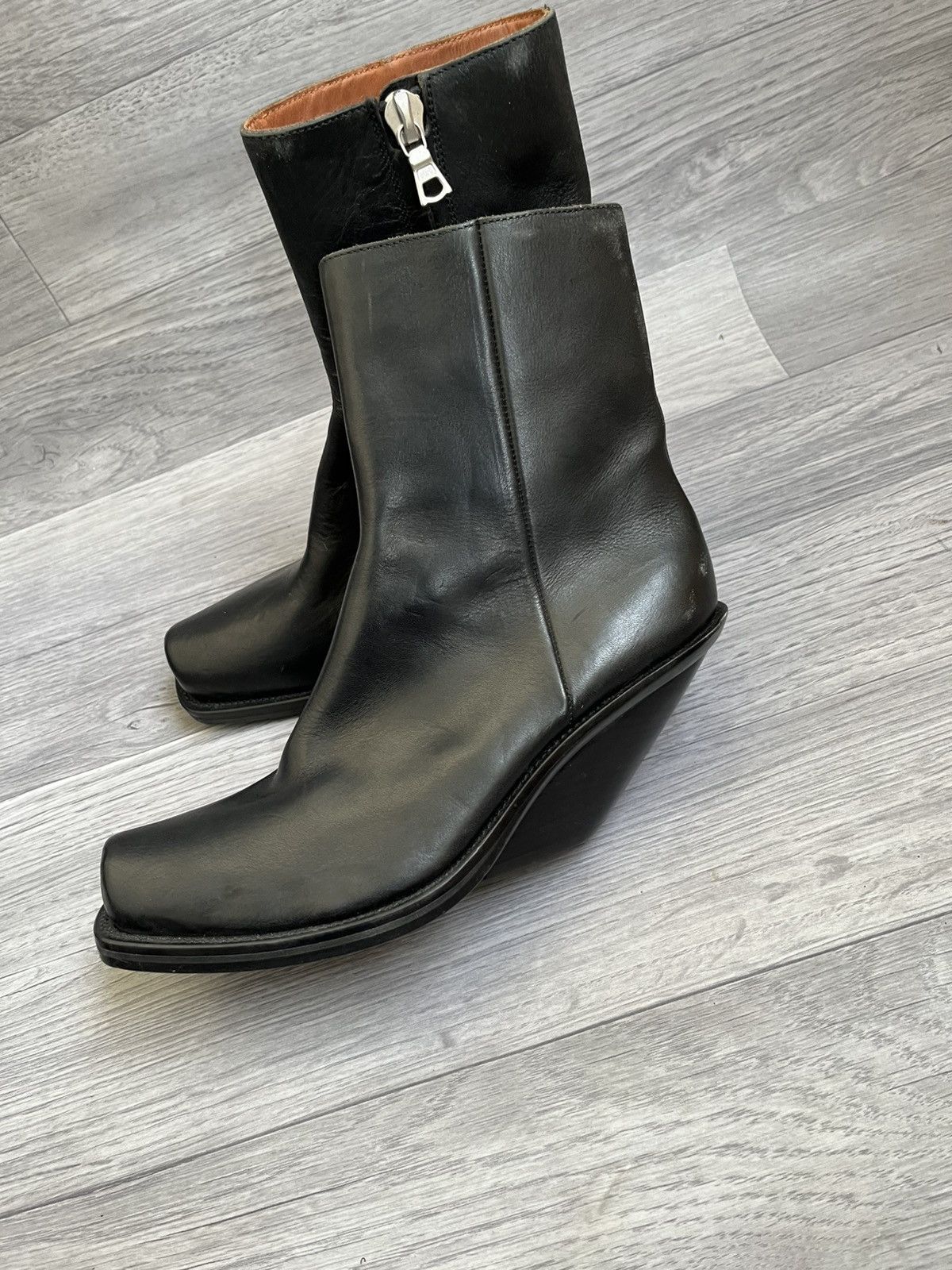 Vetements Demna gvasalia slanted heel avant garde ,ann demeulemeester Size US 8 / IT 38 - 5 Thumbnail