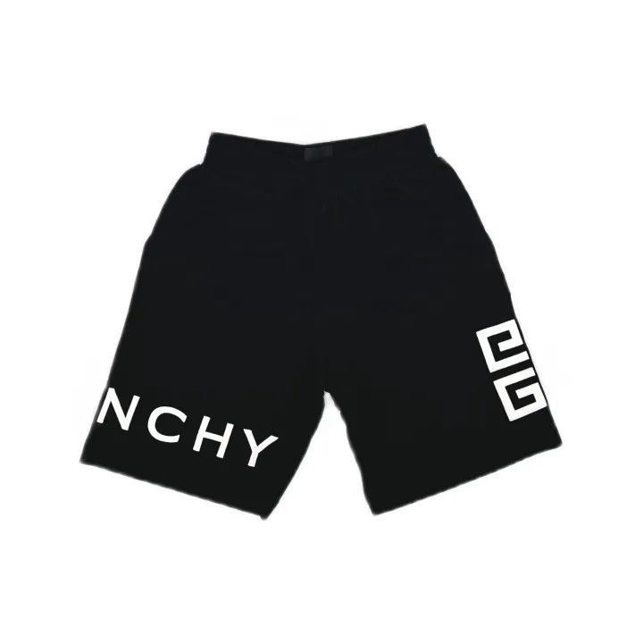 Givenchy Givenchy Givenchy Black Casual Drawstring Shorts for Men - Size US 27 - 2 Thumbnail