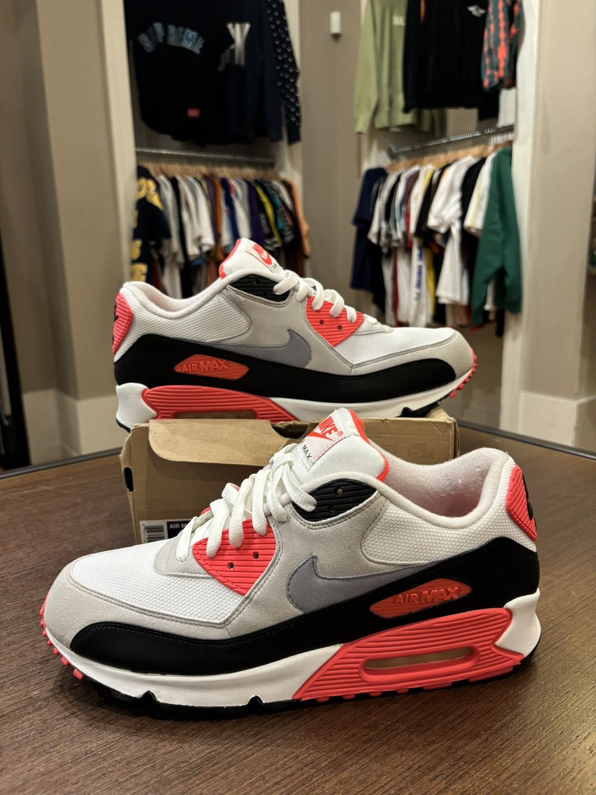 Nike Nike Air Max 90 Infrared 2010 Grailed